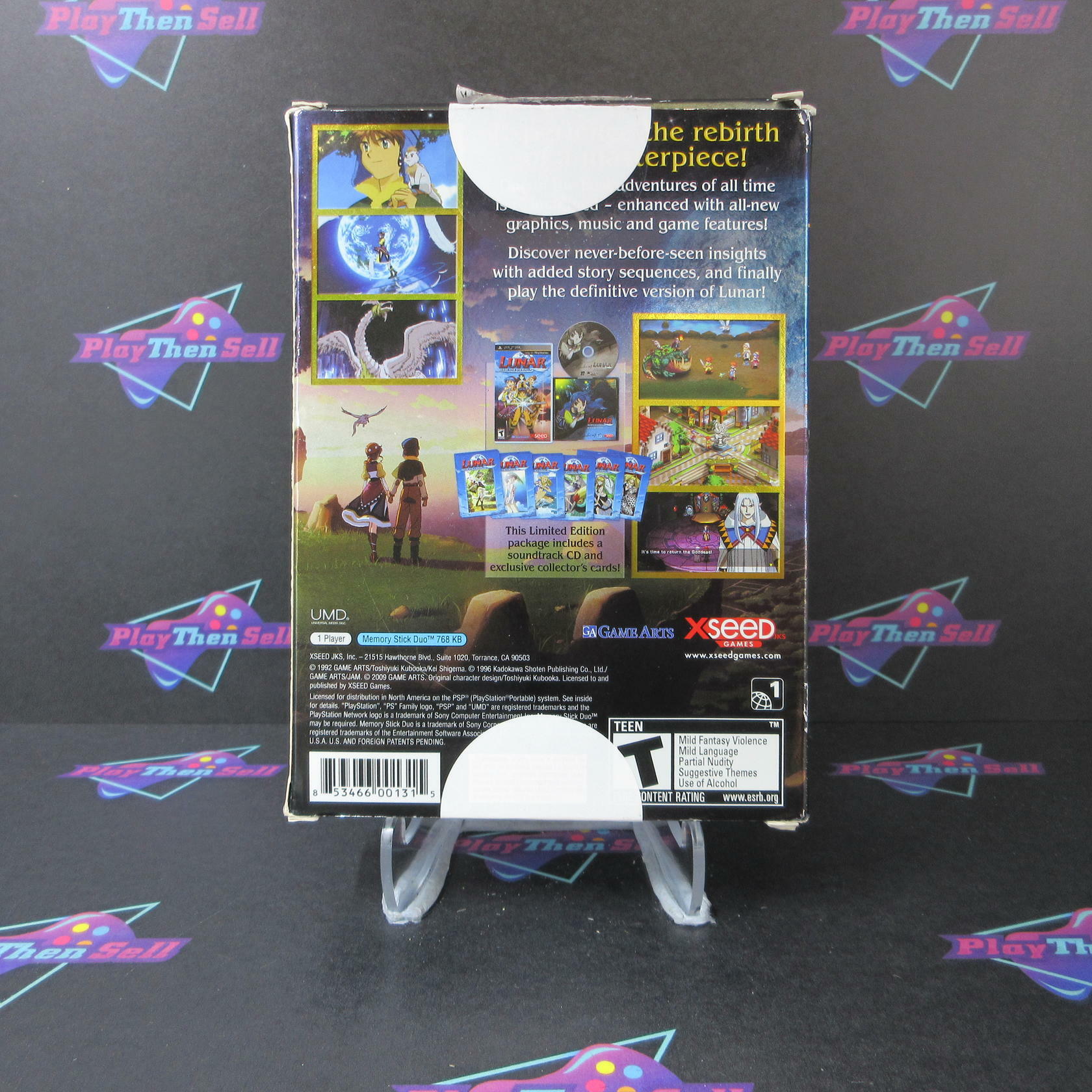 Lunar Silver Star Harmony Premium Edition Sony PSP - Like New