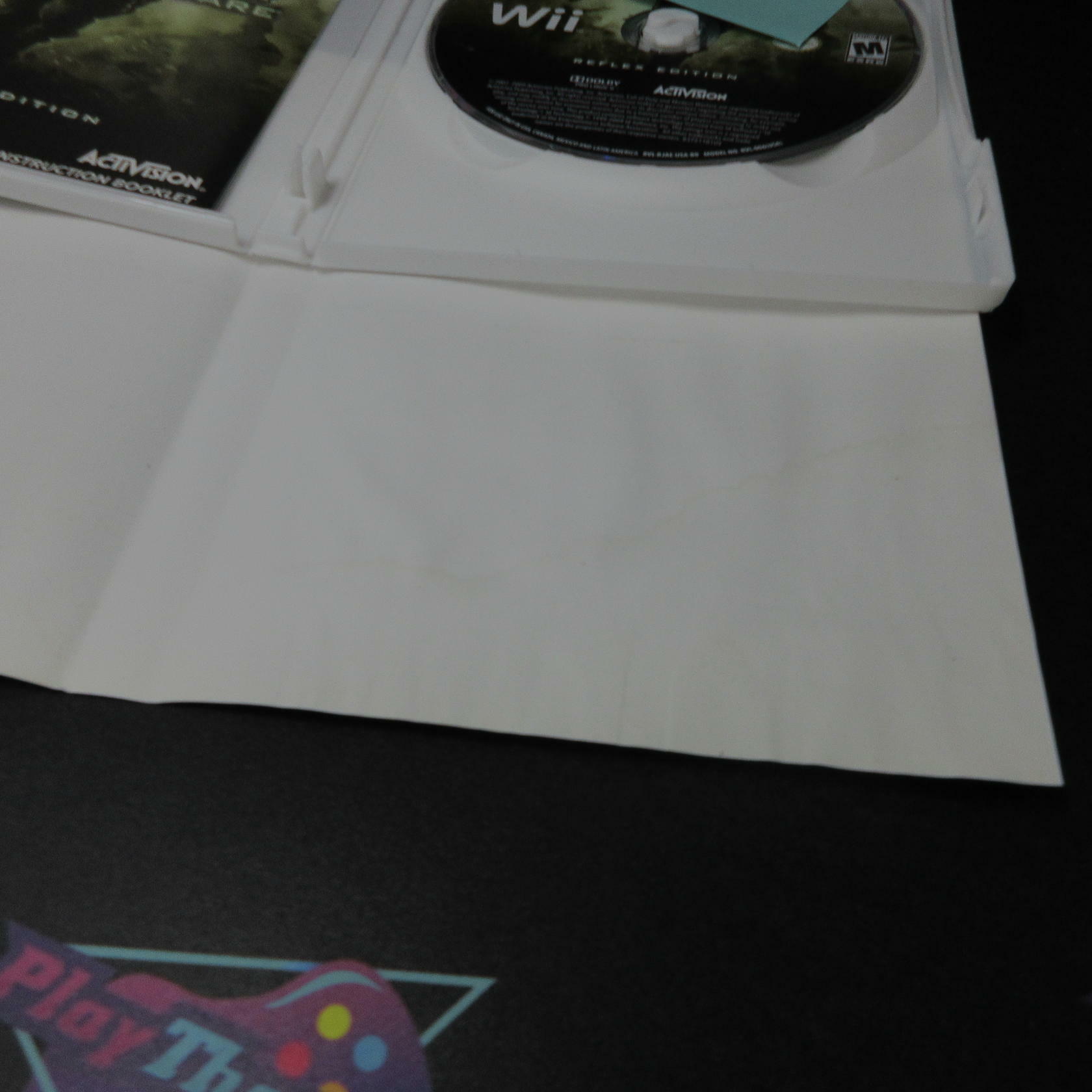 Call of Duty Modern Warfare Reflex Nintendo Wii AD Complete CIB - Very Good