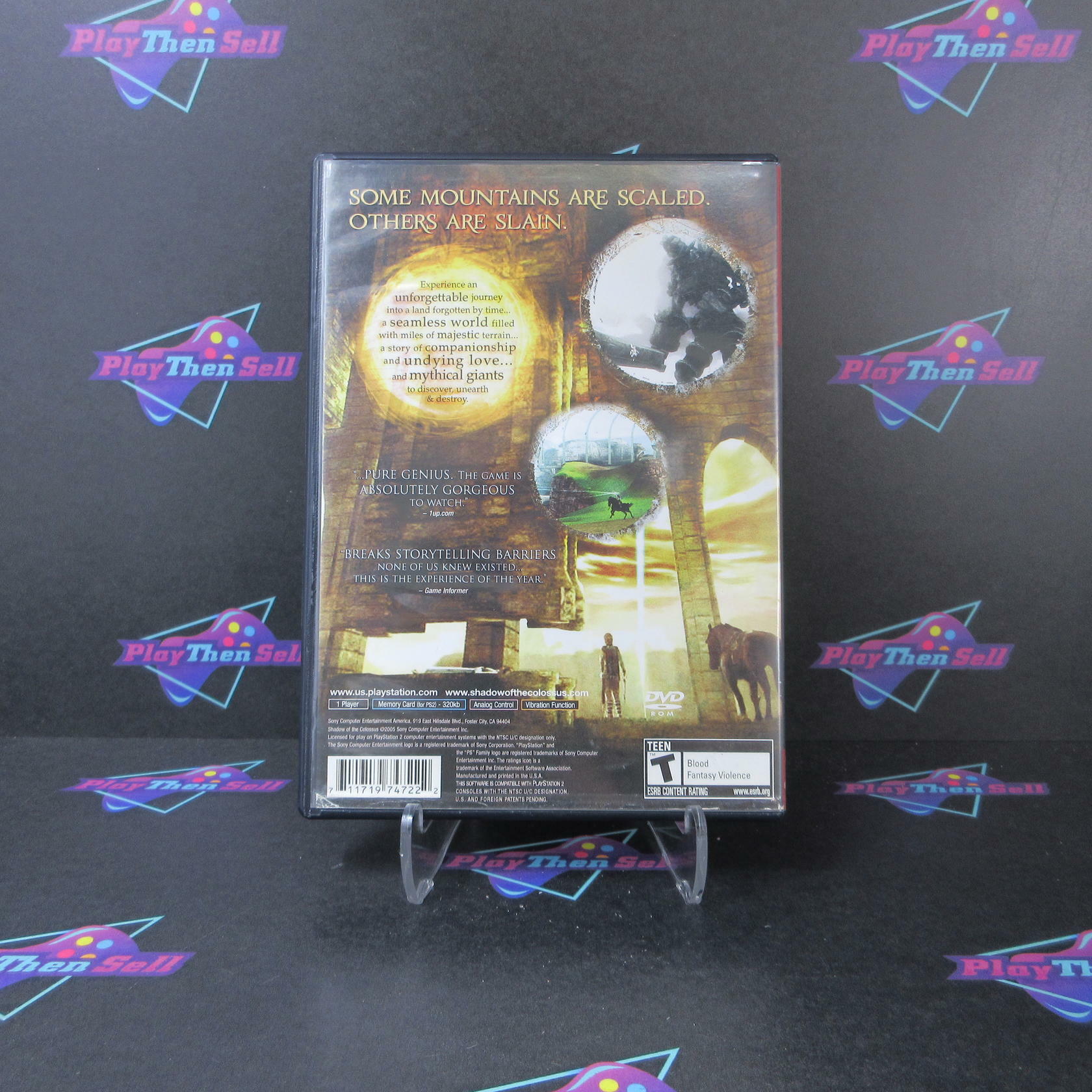 Shadow of the Colossus GH + Reg Card PS2 PlayStation 2 AD Complete CIB - Very Good