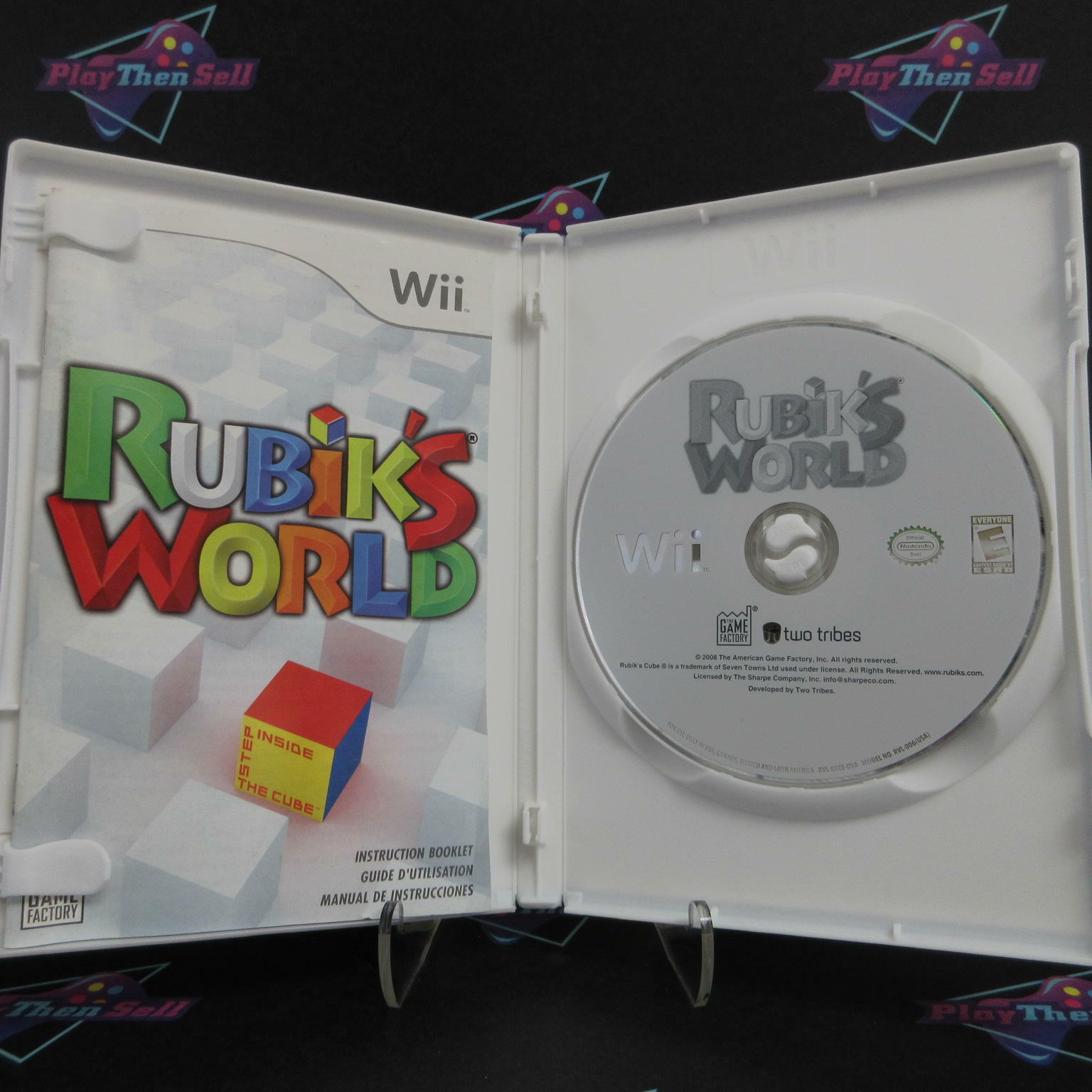 Rubik's World Nintendo Wii MD - Very Good
