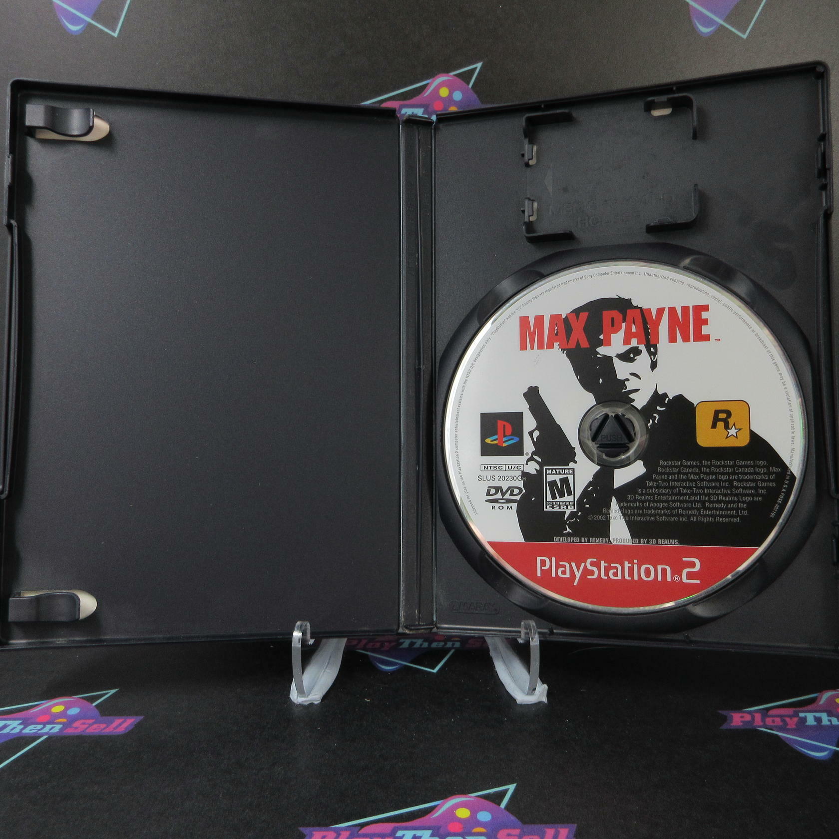 Max Payne Greatest Hits PS2 PlayStation 2 AD/NM - Very Good