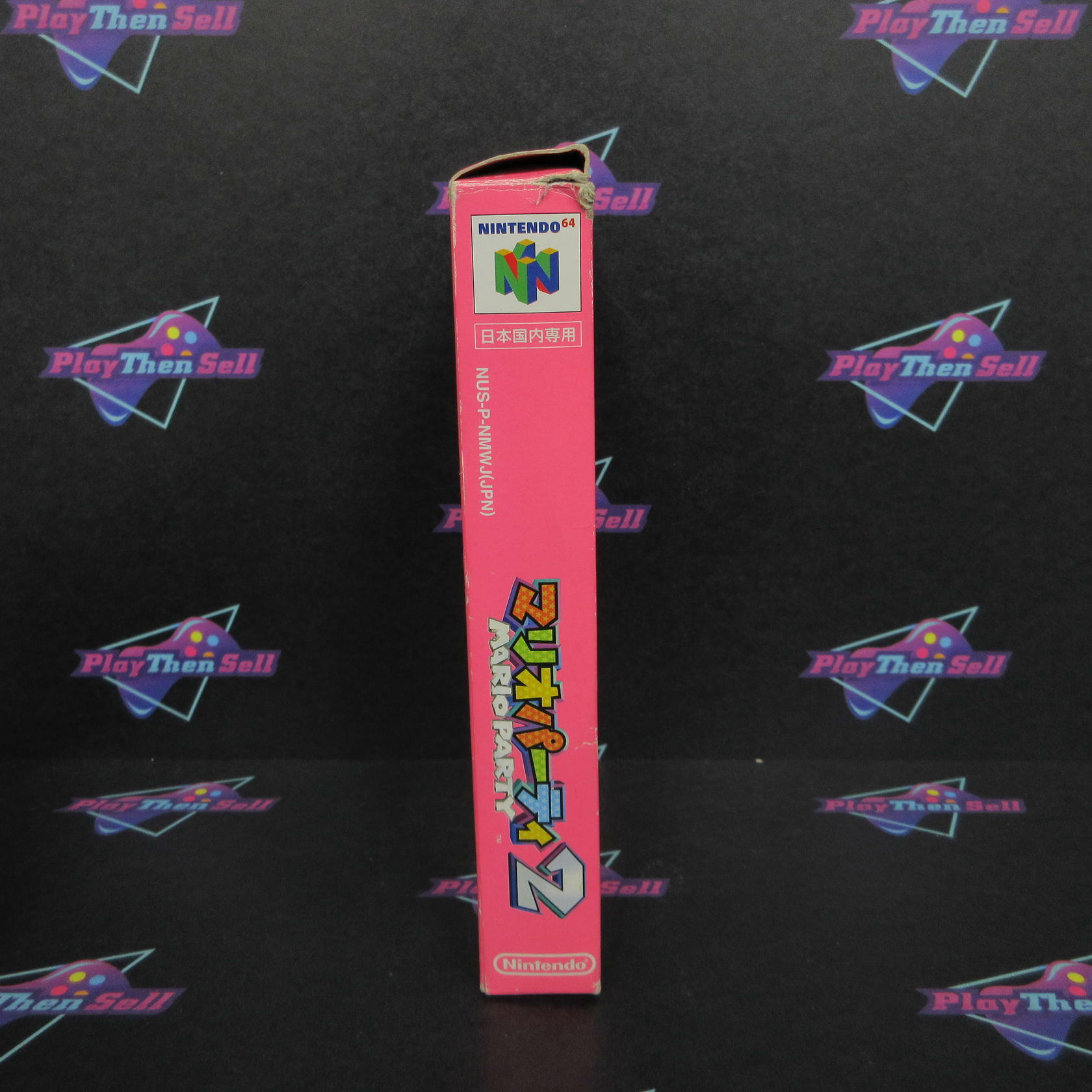 Mario Party 2 N64 Nintendo 64 AD/MD + Box CIB - Very Good