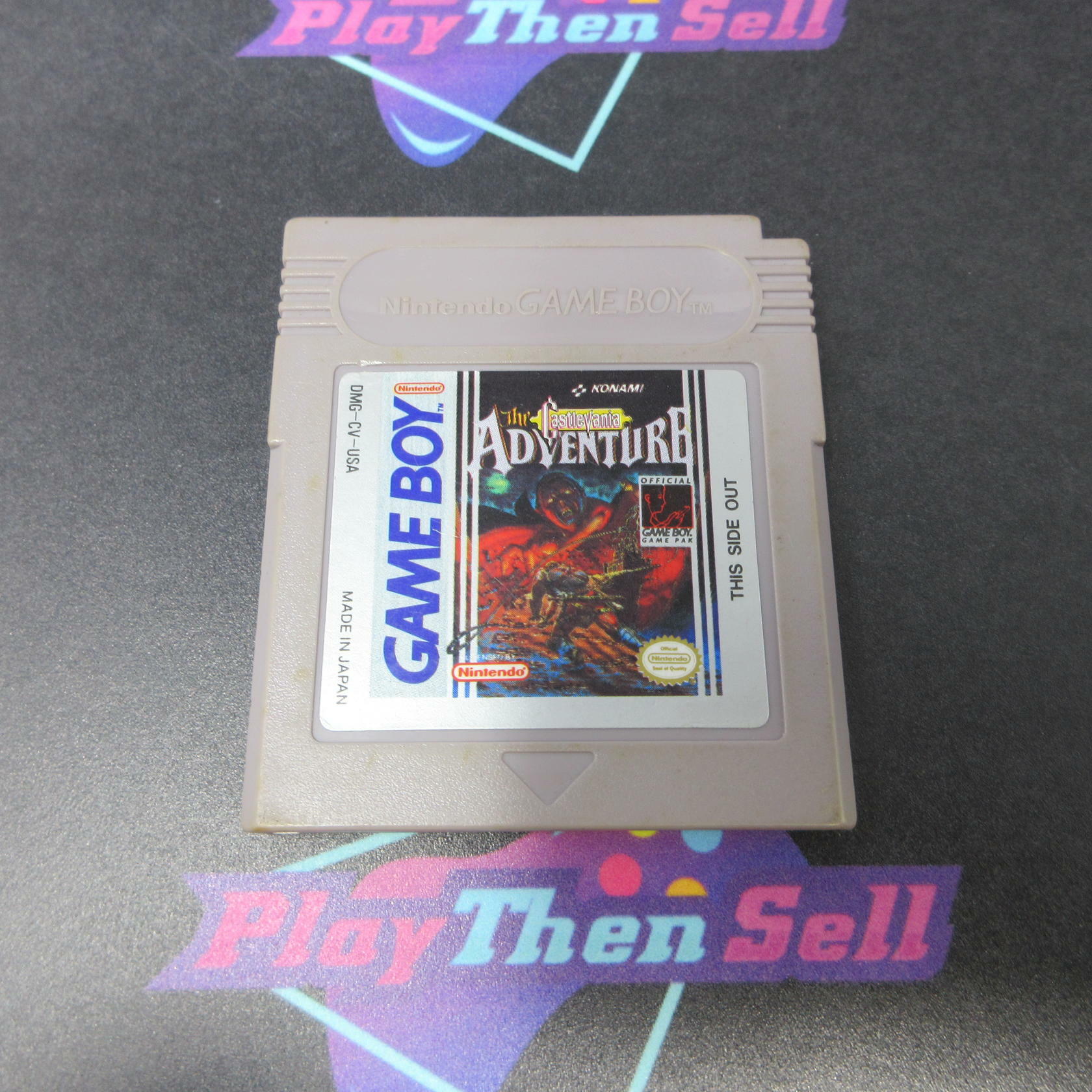 The Castlevania Adventure Nintendo Gameboy - Cart Only Authentic / Tested - Very Good