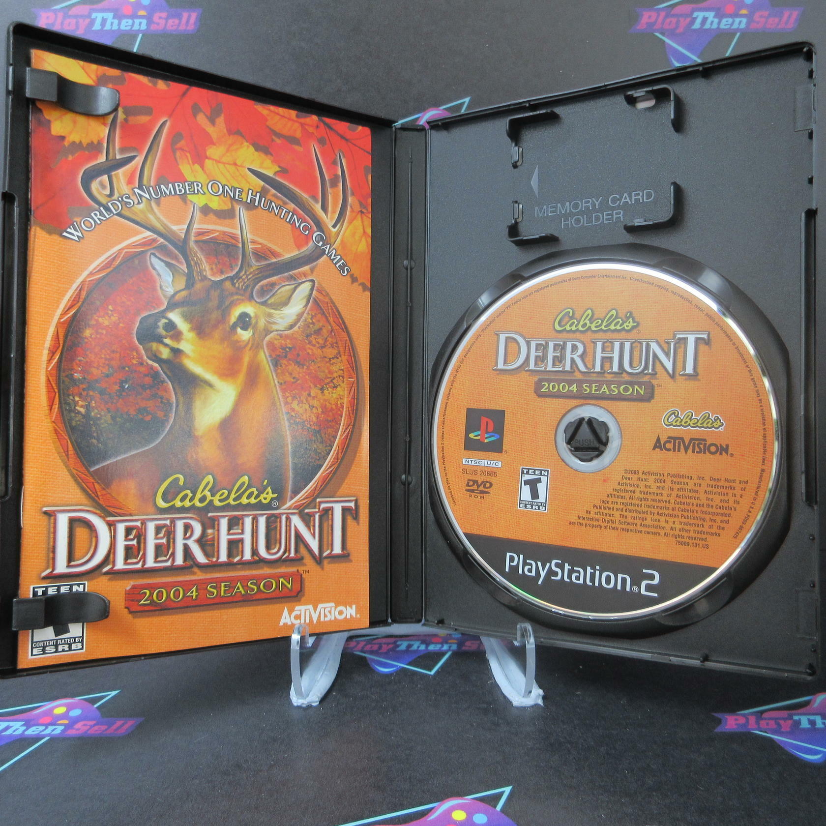 Cabela's Deer Hunt 2004 Season Opener PS2 + Reg Card - Like New