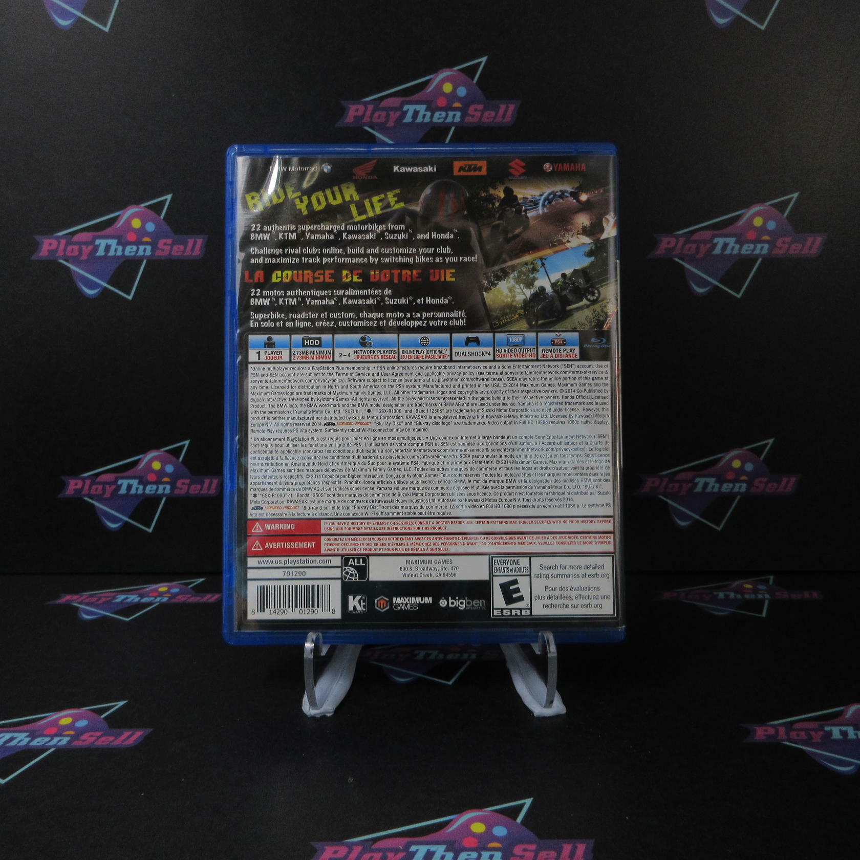 Motorcycle Club - PlayStation 4 - Like New