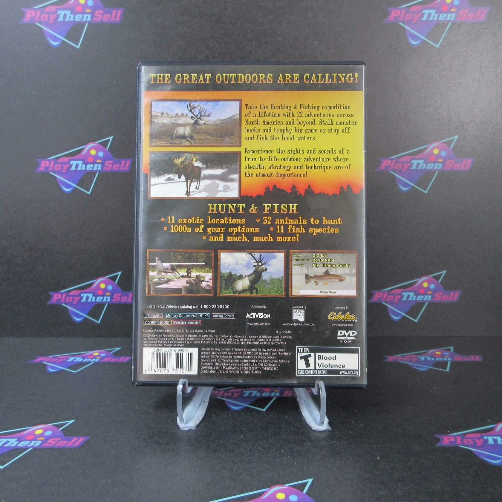 Cabela's Outdoor Adventure PS2 PlayStation 2 - Very Good