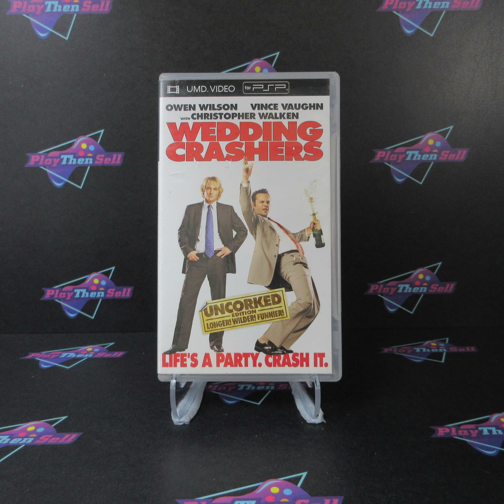 Wedding Crashers UMD Movie Sony PSP AD Complete CIB - Good