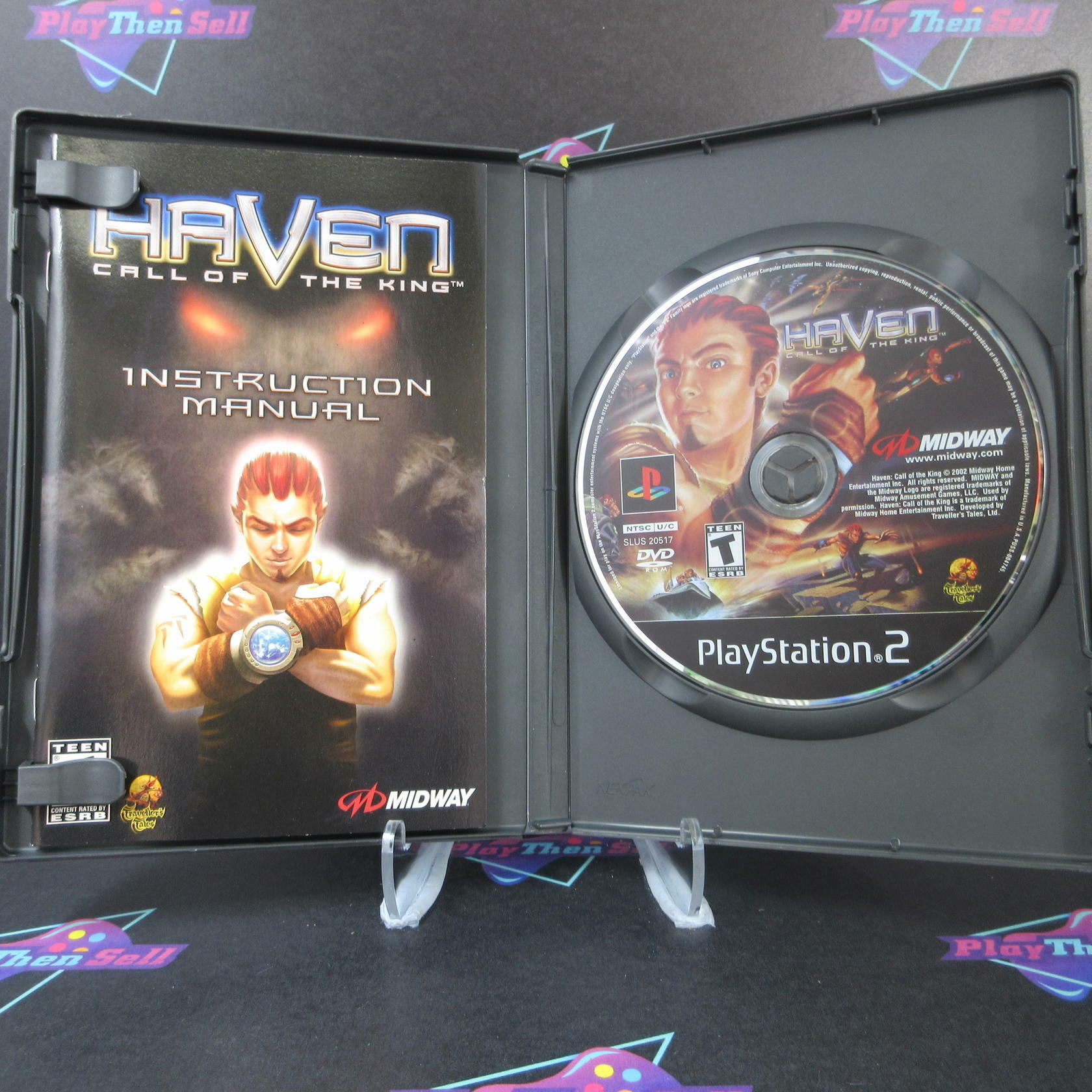 Haven Call of the King PS2 PlayStation 2 + Reg Card - Like New
