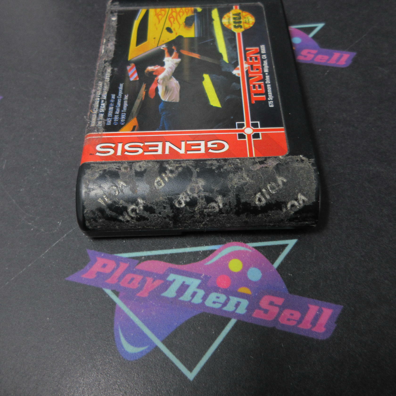 Race Drivin' - Sega Genesis AD Cart Only Authentic/Tested - Very Good