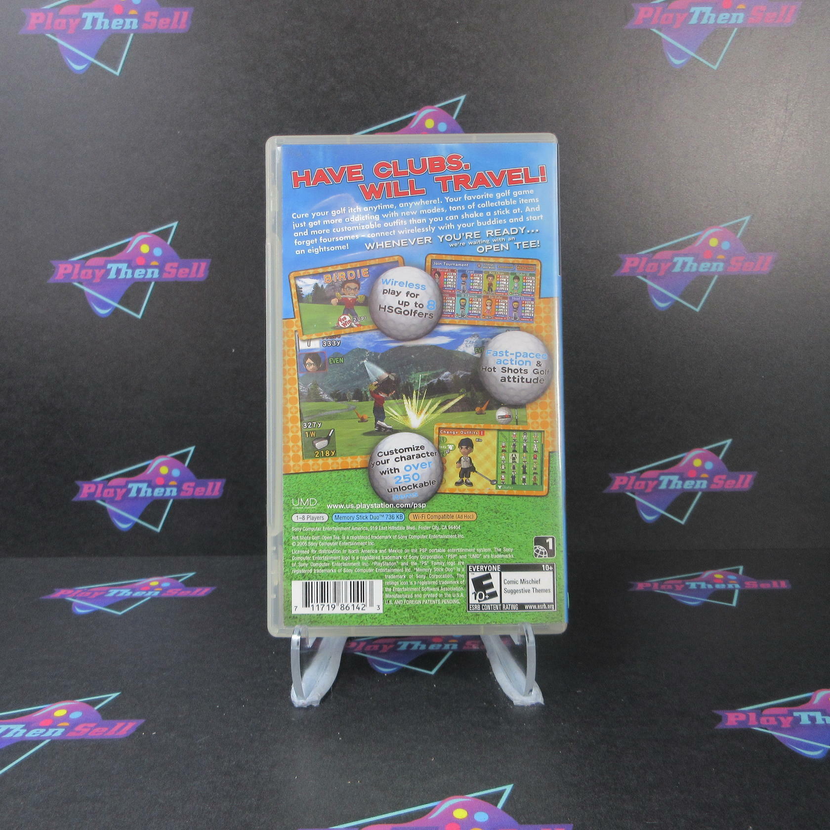 Hot Shots Golf Open Tee - Sony PSP - Very Good