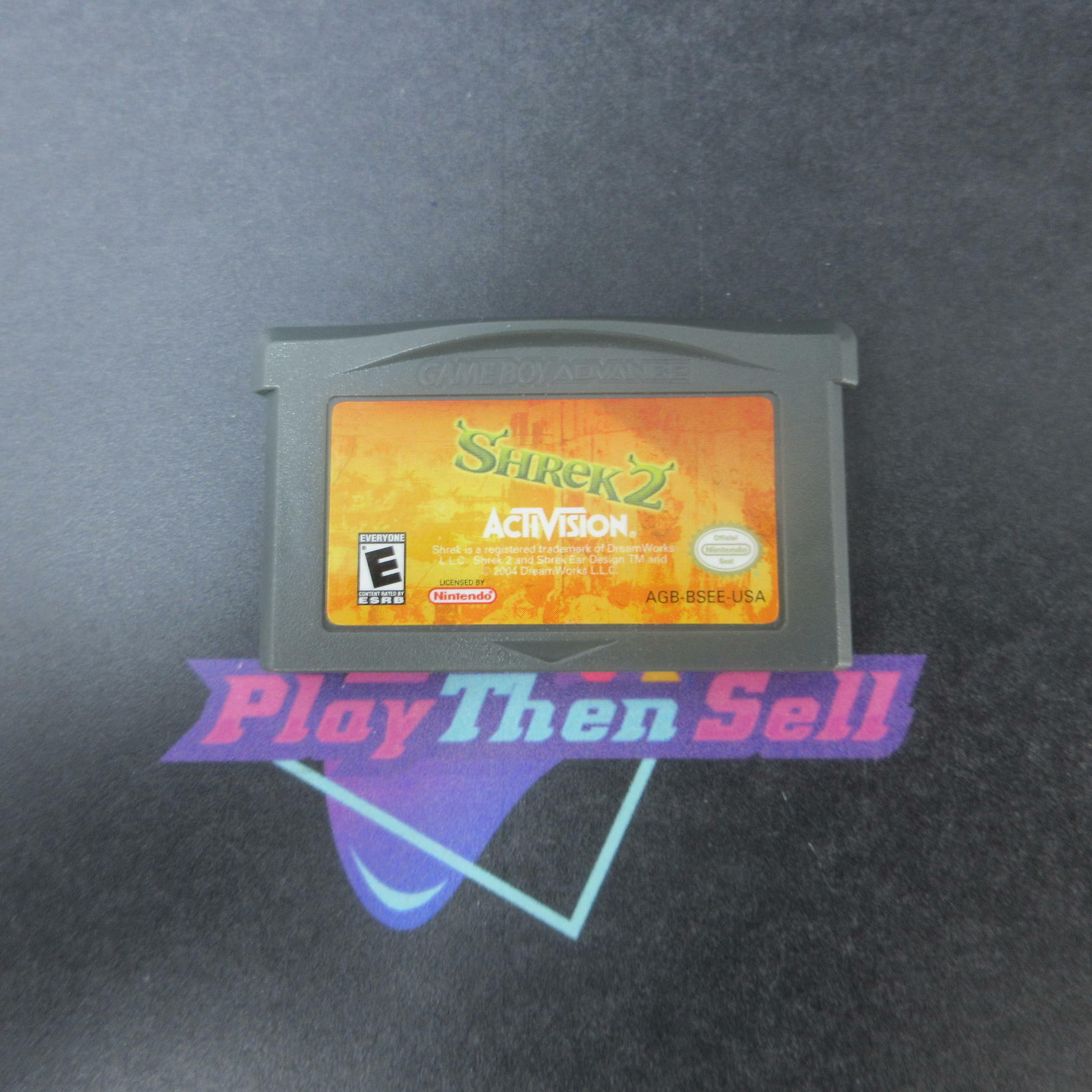 Shrek 2 Nintendo Gameboy Advance Cart Only Authentic / Tested - Very Good