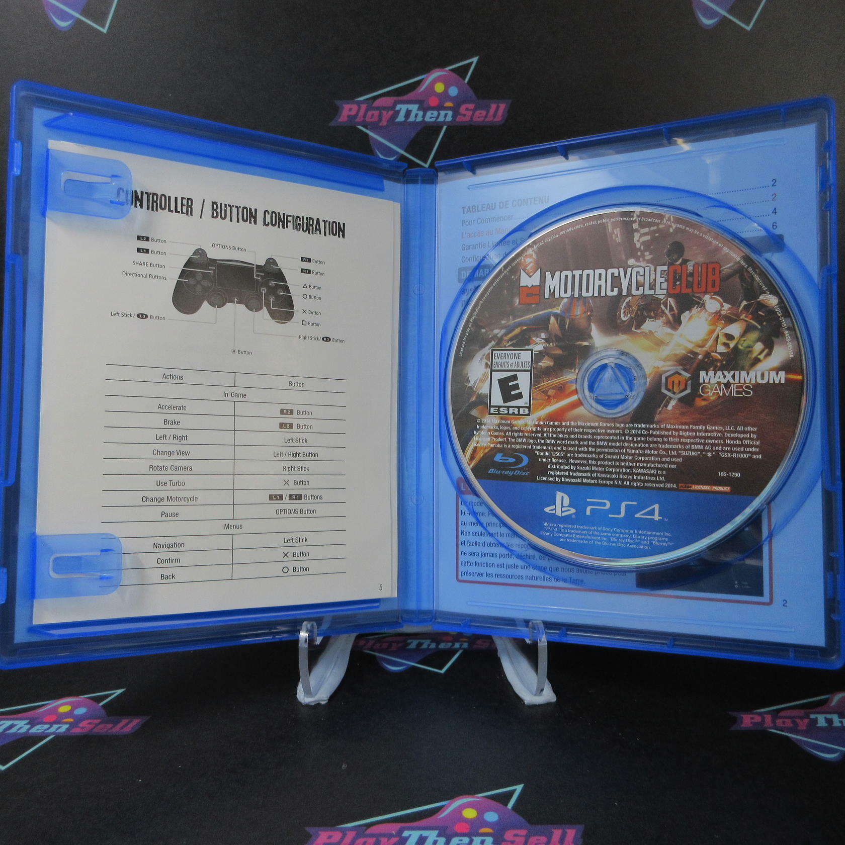 Motorcycle Club - PlayStation 4 - Like New