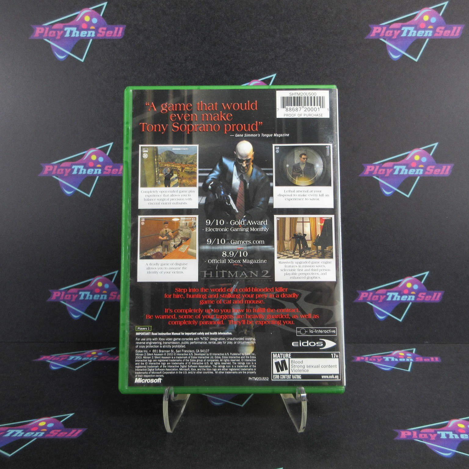 Hitman 2 Silent Assassin Xbox PH - Very Good