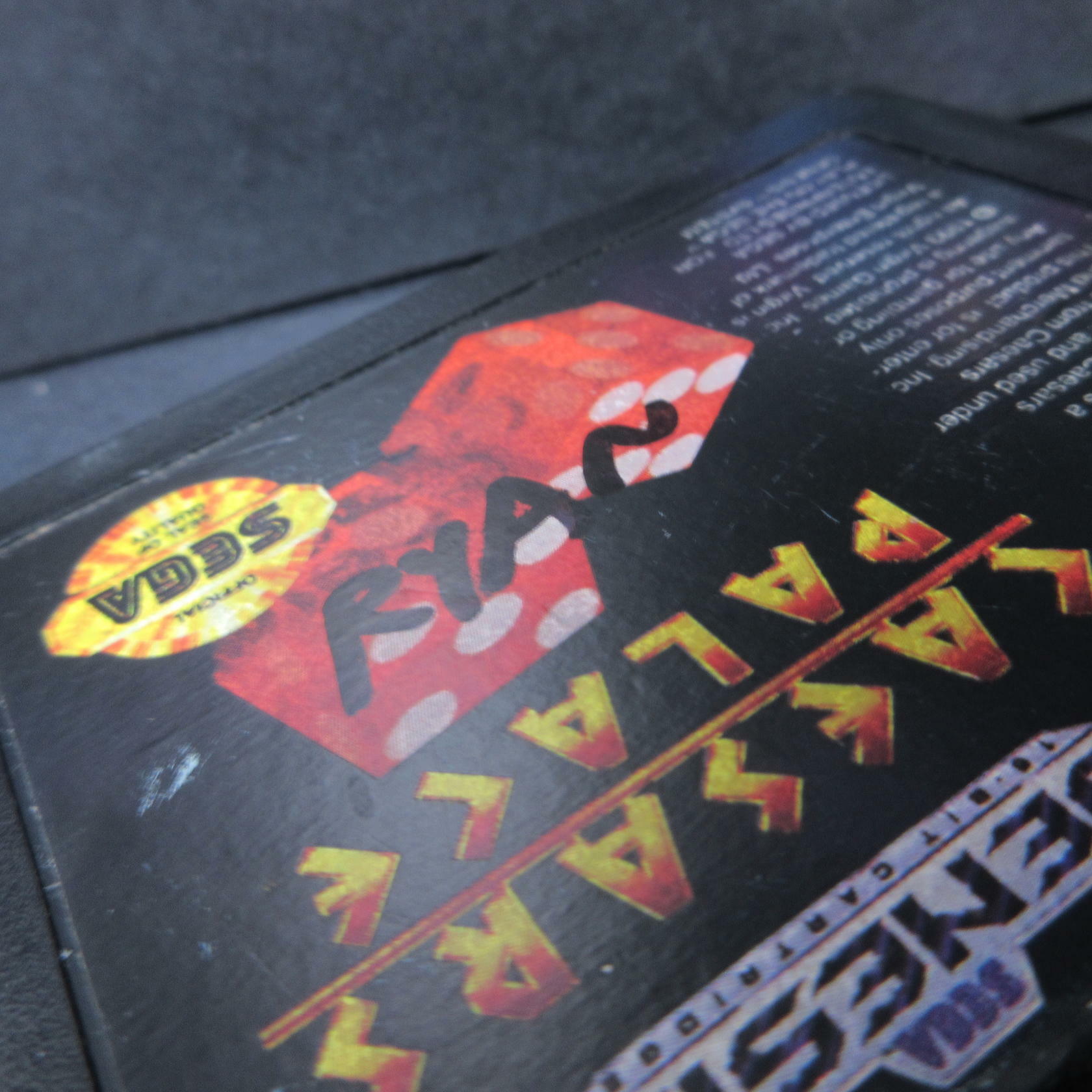 Caesars Palace Sega Genesis Cartridge Only AD Authentic / Tested - Very Good