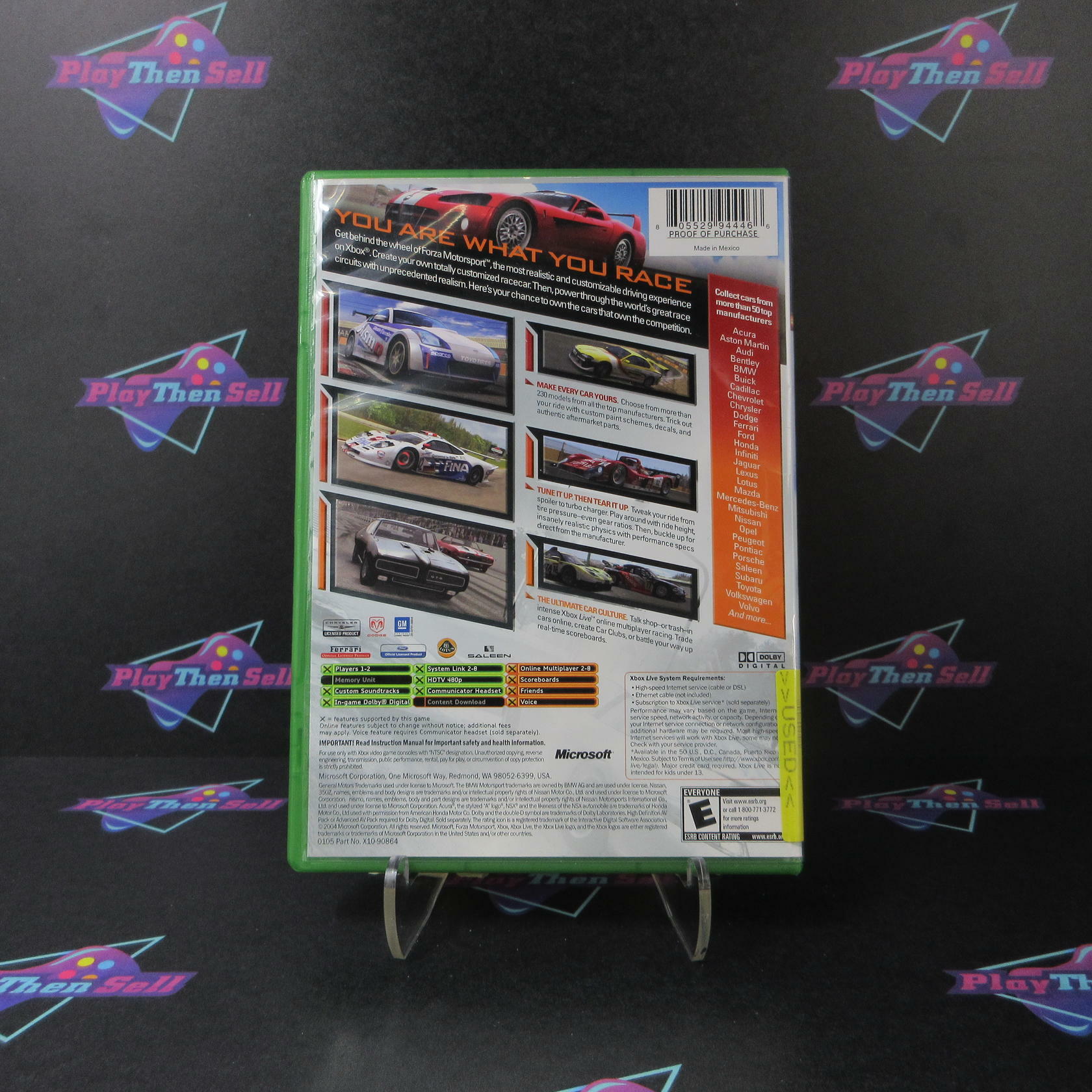 Forza Motorsport Xbox AD/NM - Very Good