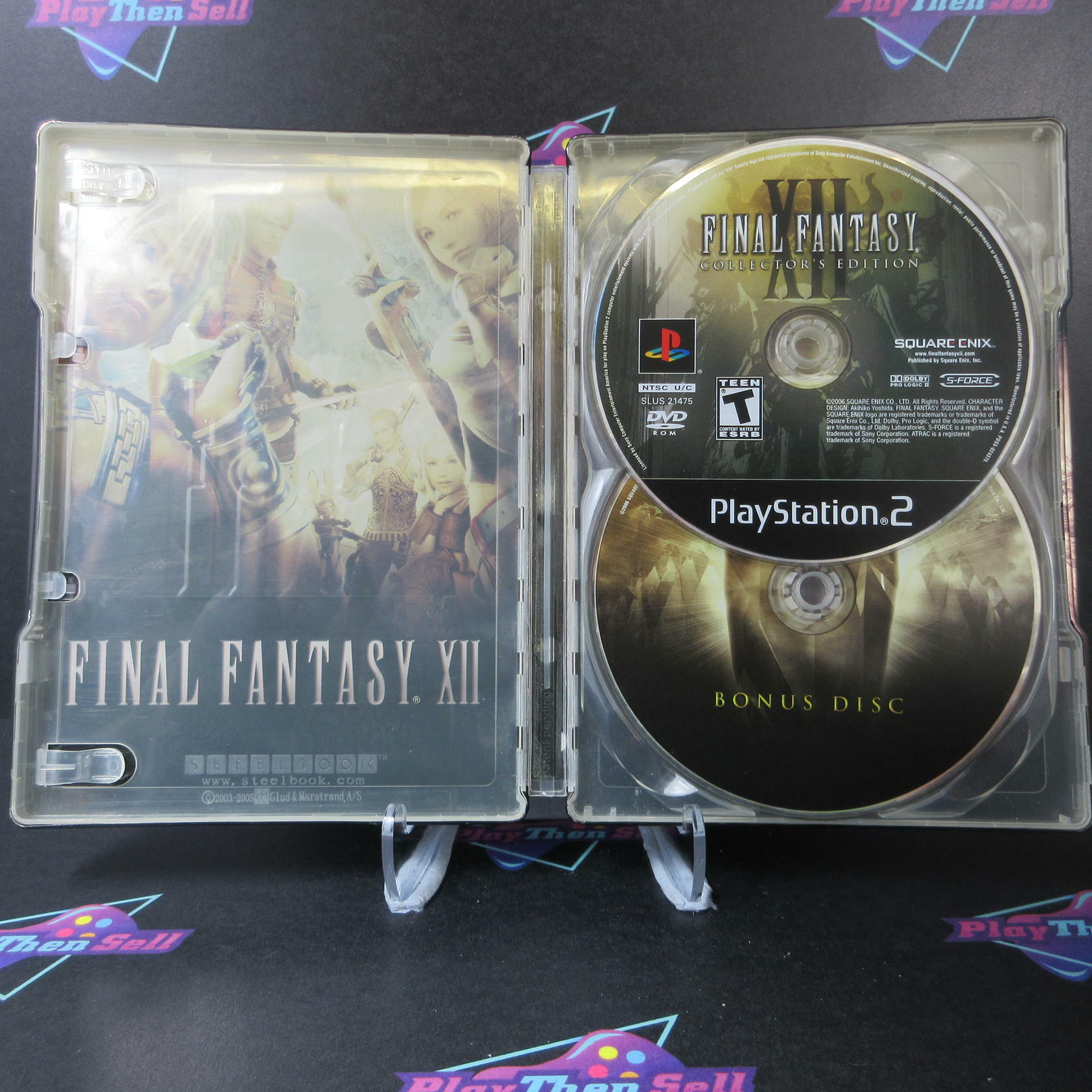Final Fantasy XII Collector's Edition PS2 PlayStation 2 AD/NM - Very Good