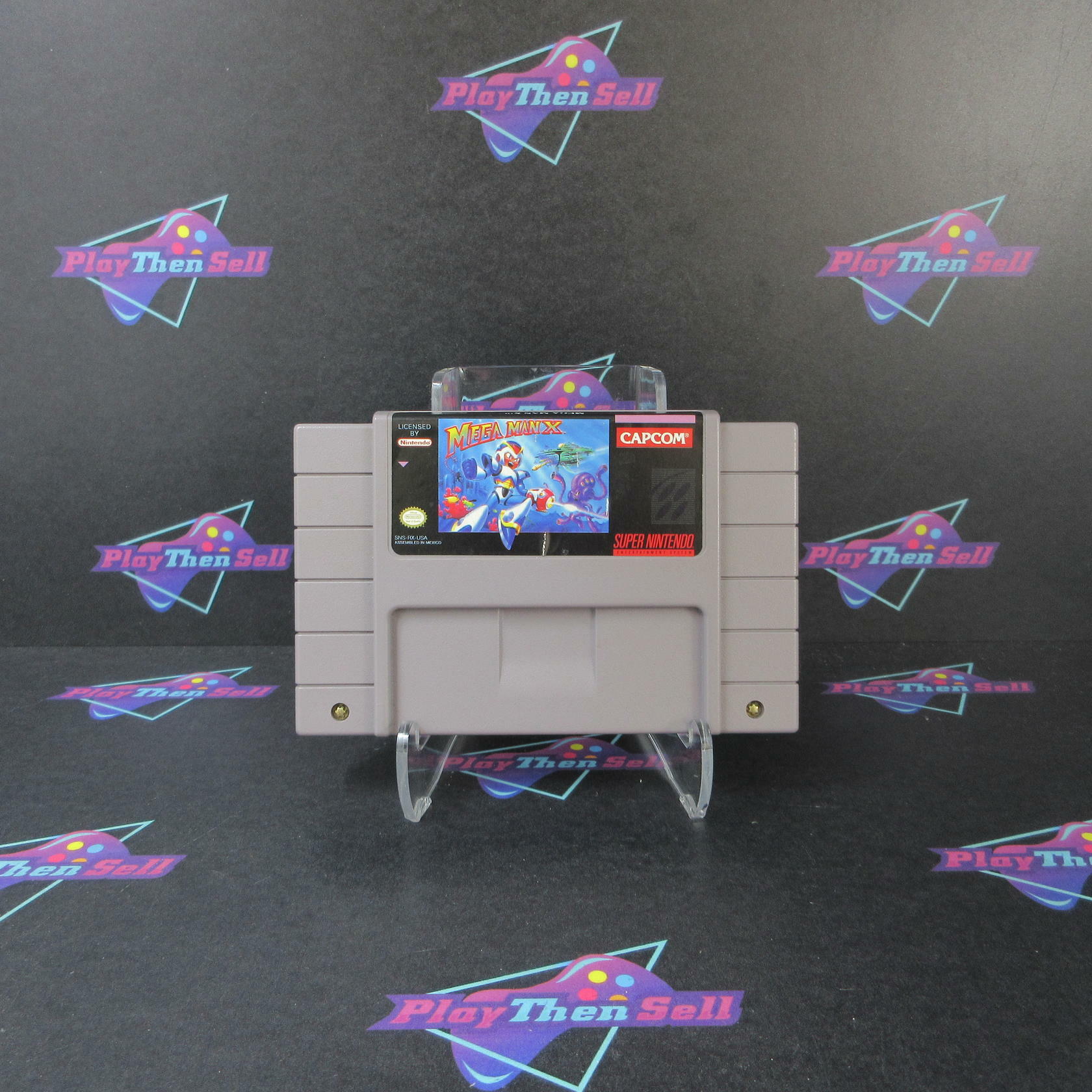 Mega Man X Super Nintendo SNES Cartridge Only AD Authentic / Tested - Very Good