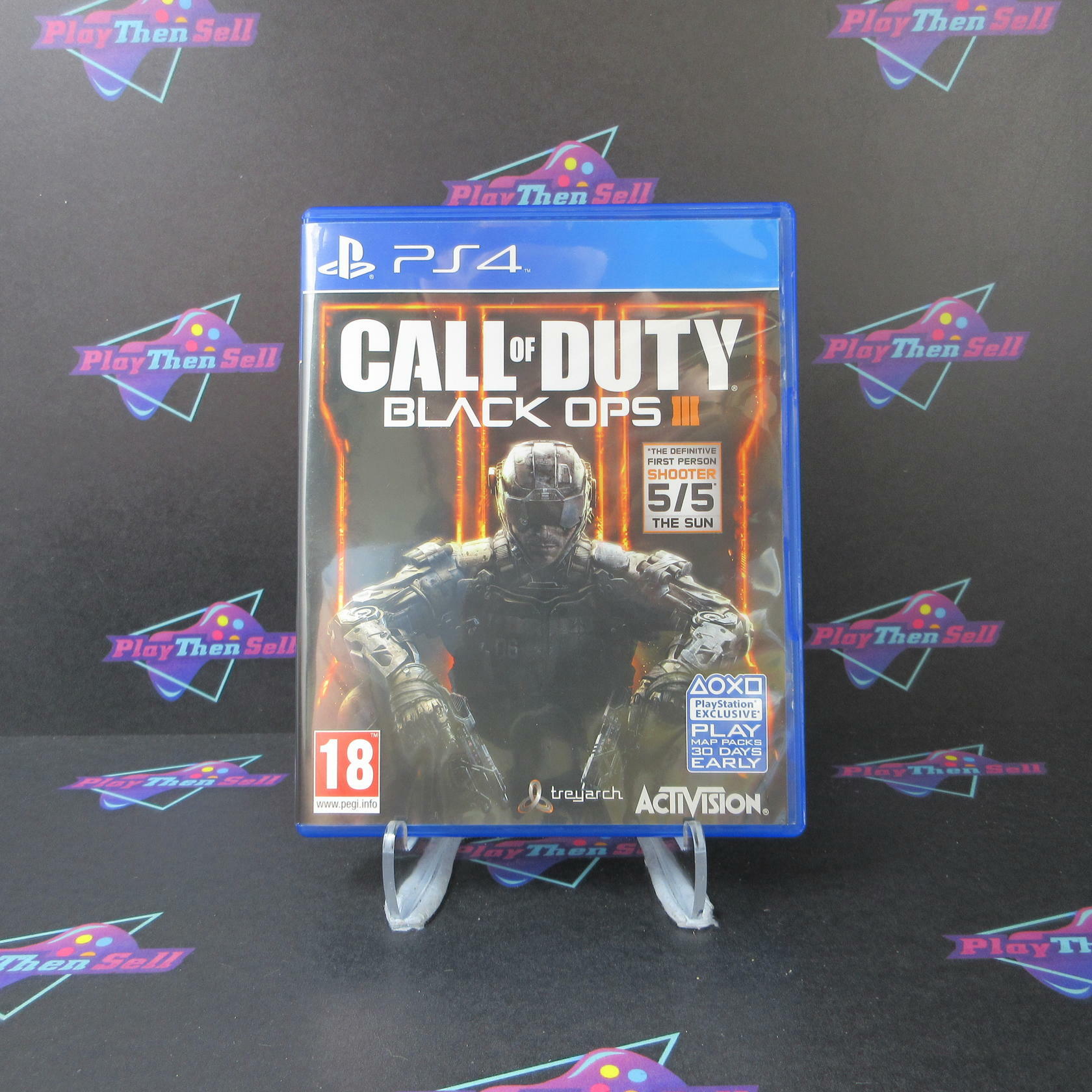 Call of Duty Black Ops III PS4 PlayStation 4 PEGI - Like New