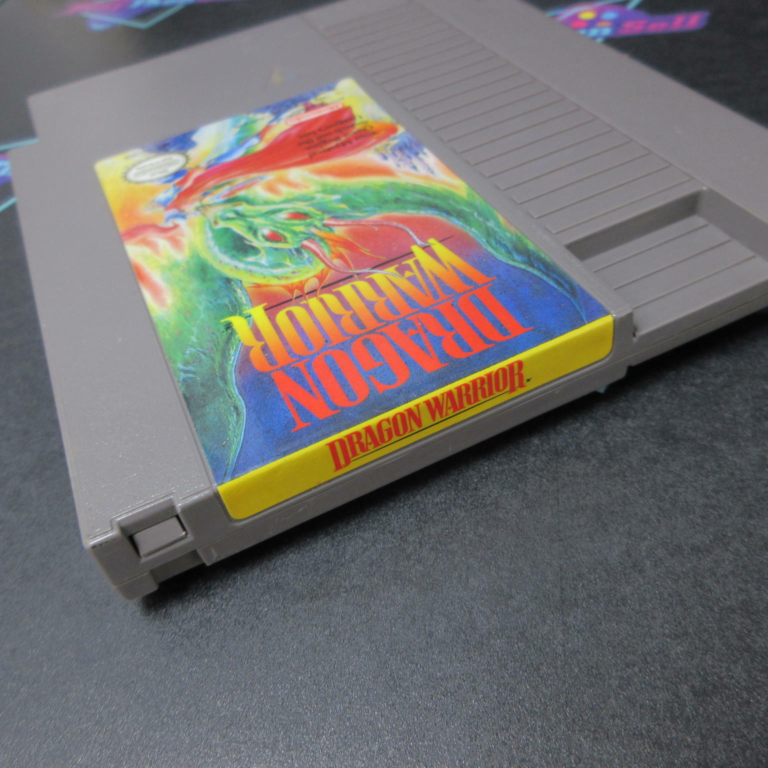 Dragon Warrior NES Nintendo Cartridge Only - Authentic / Tested - Very Good