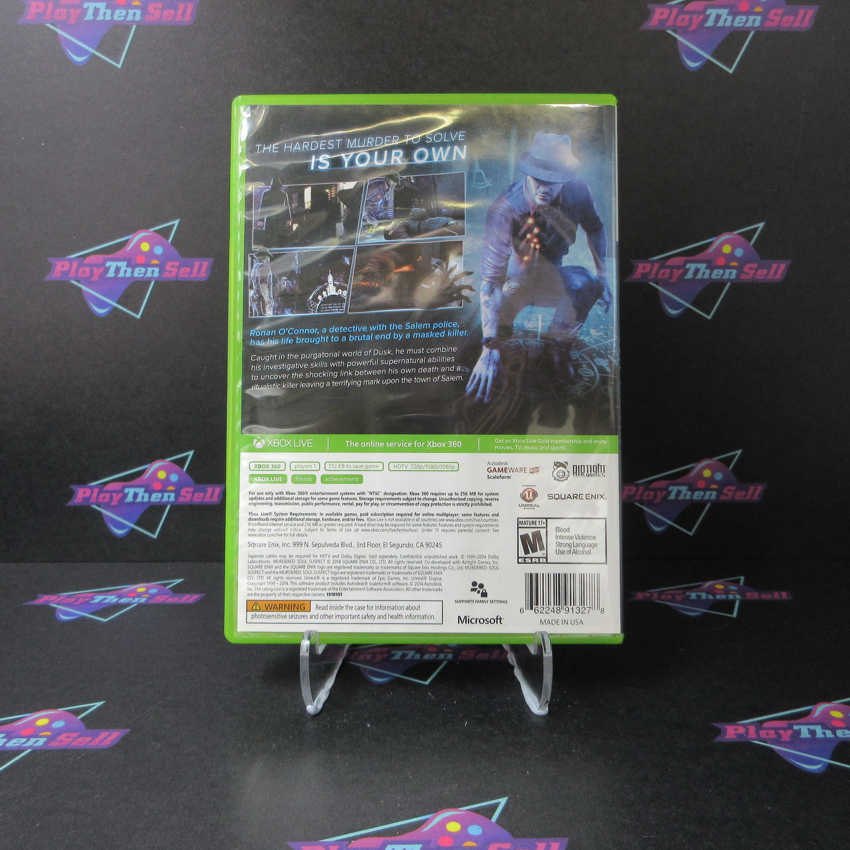 Murdered Soul Suspect Xbox 360 - Like New