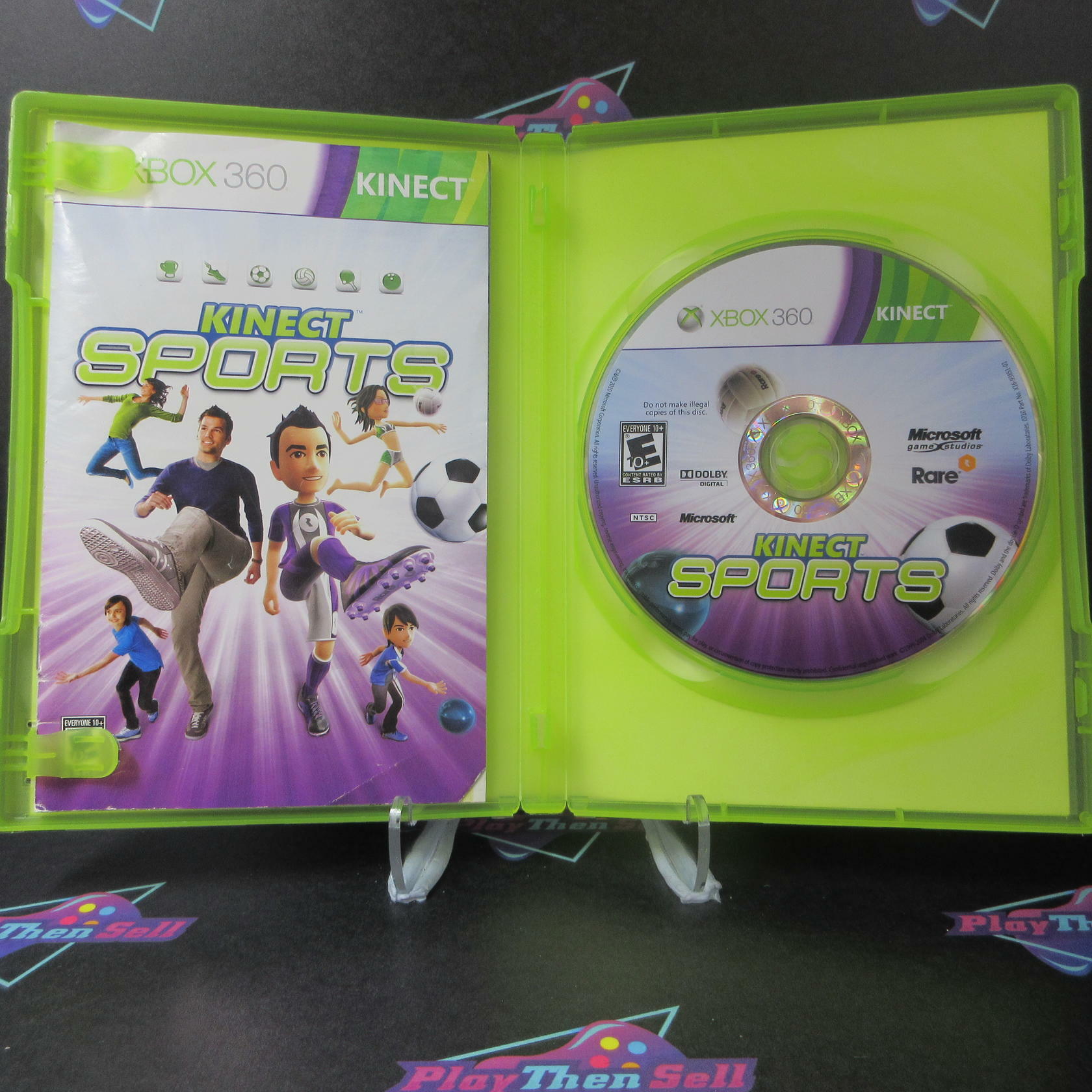 Kinect Sports Xbox 360 MD Complete CIB - Very Good