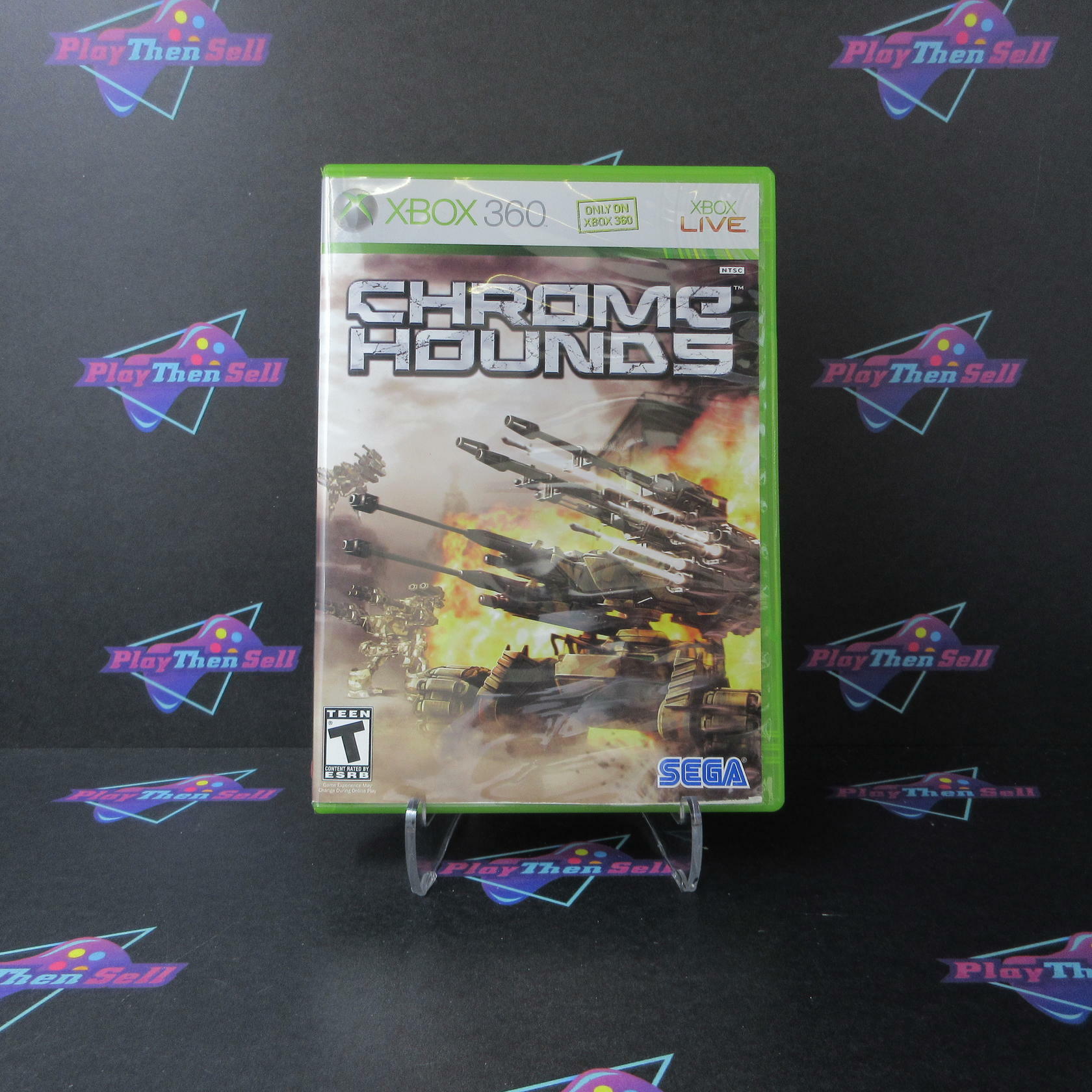 Chromehounds Xbox 360 AD/MD Complete CIB - Very Good