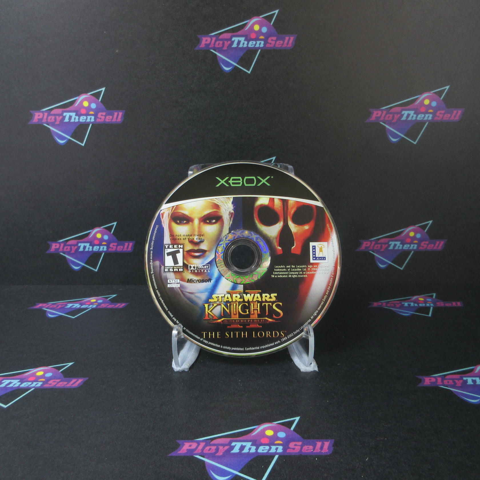 Star Wars Knights of the Old Republic II The Sith Lords Xbox Disc Only - Very Good