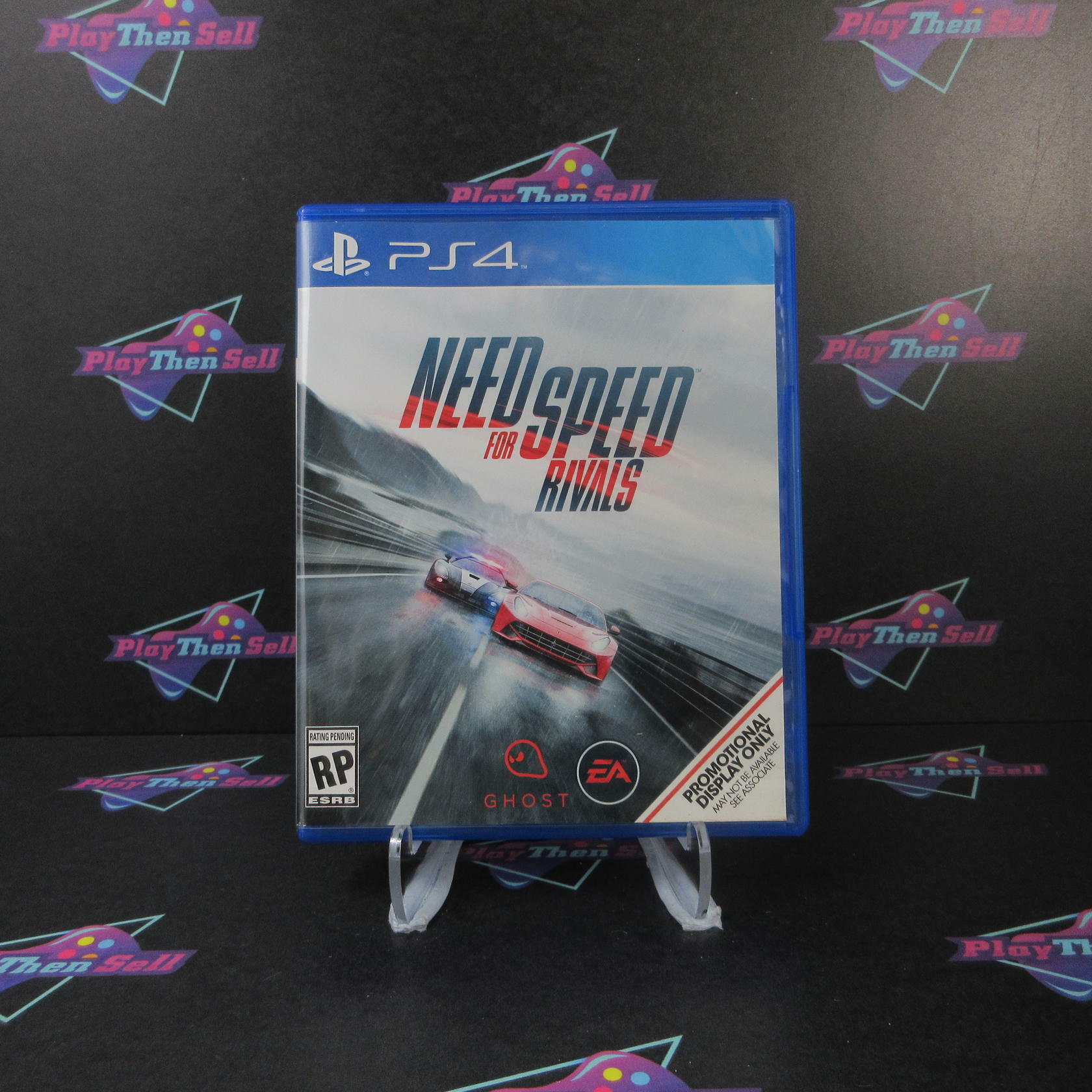 Need For Speed Rivals Promo Art PS4 PlayStation 4 - Like New
