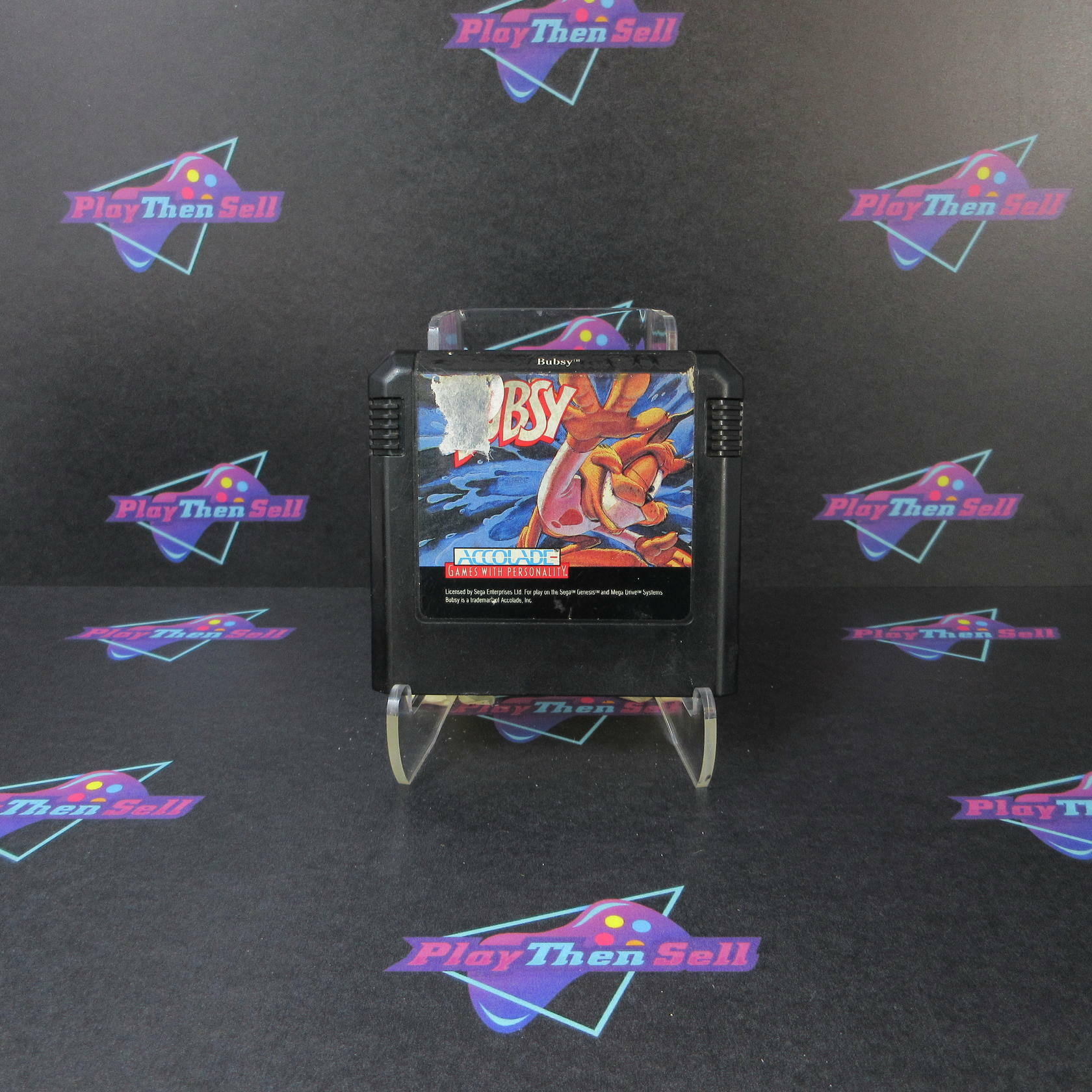 Bubsy - Sega Genesis Cart Only AD Tested - Very Good