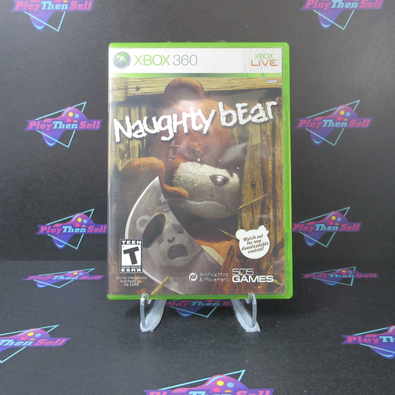 Naughty Bear - Xbox 360 AD Complete CIB - Very Good