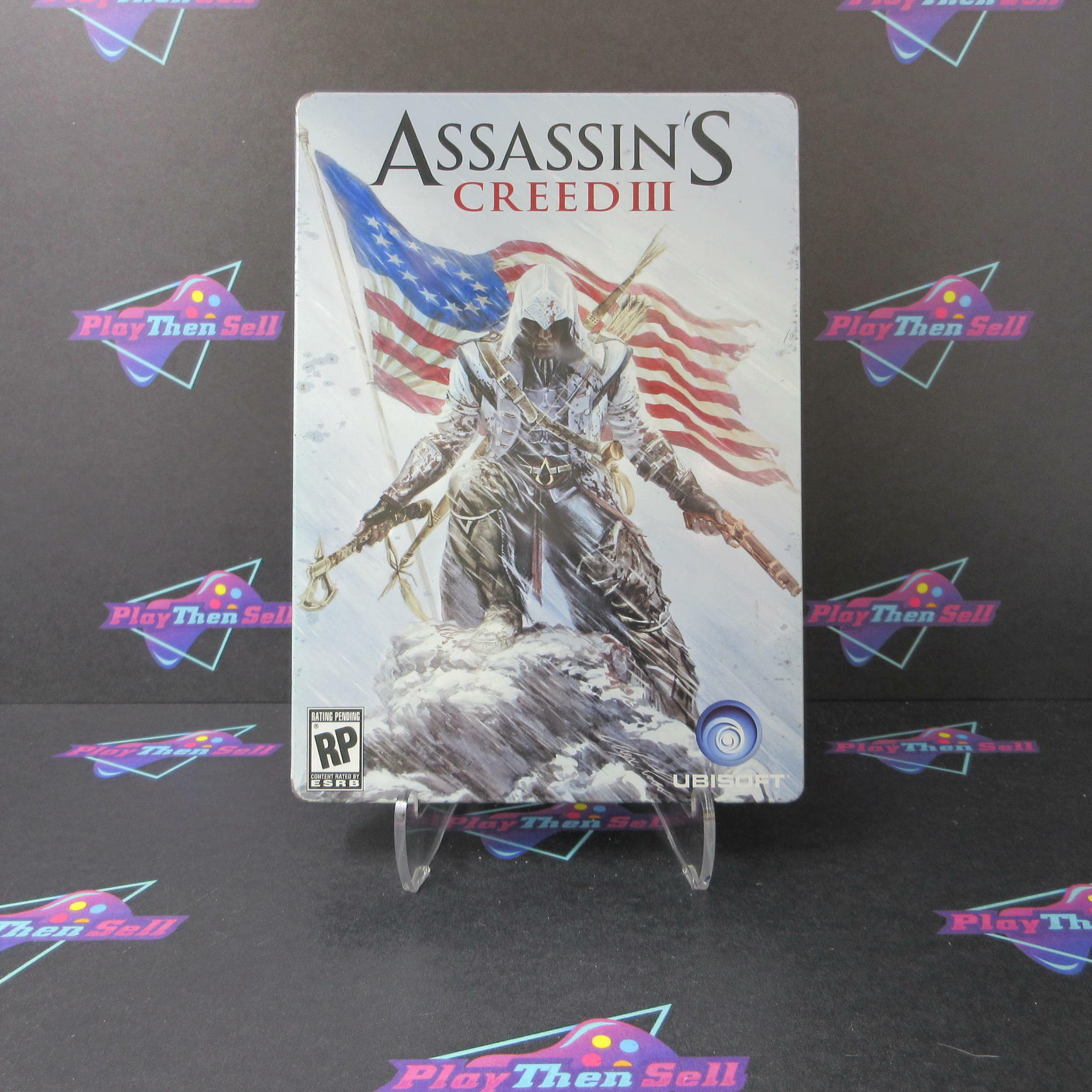 Assassin's Creed III Steelbook PS3 PlayStation 3 AD Complete CIB - Very Good