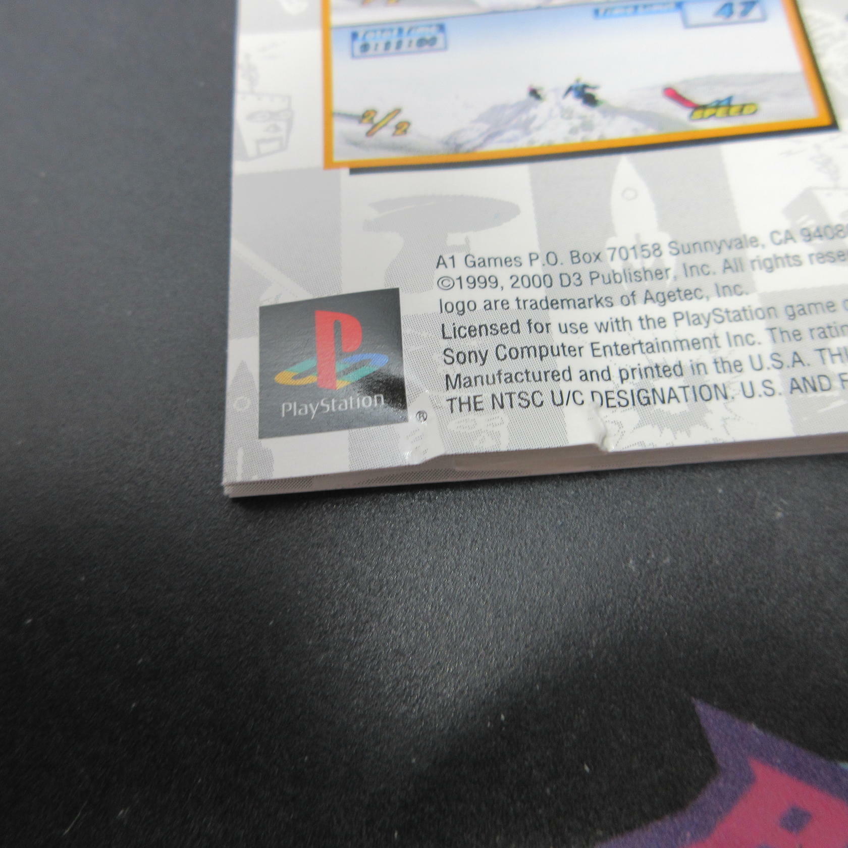 Snowboarding + Reg Card PS1 PlayStation 1 MD Complete CIB - Very Good