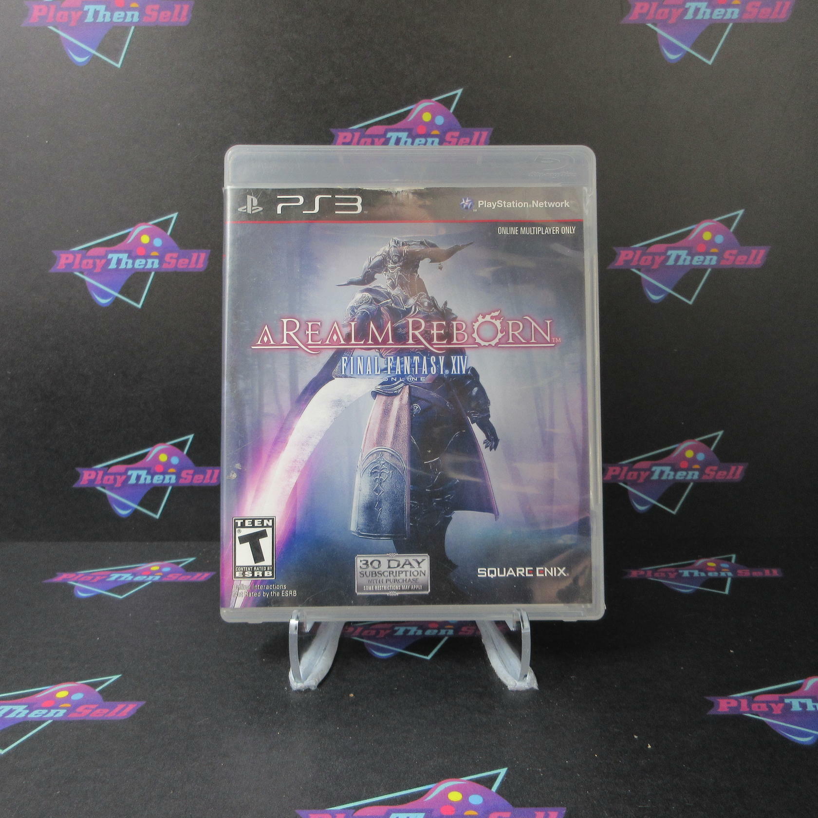 Final Fantasy XIV A Realm Reborn PS3 PlayStation 3 AD Complete - Very Good