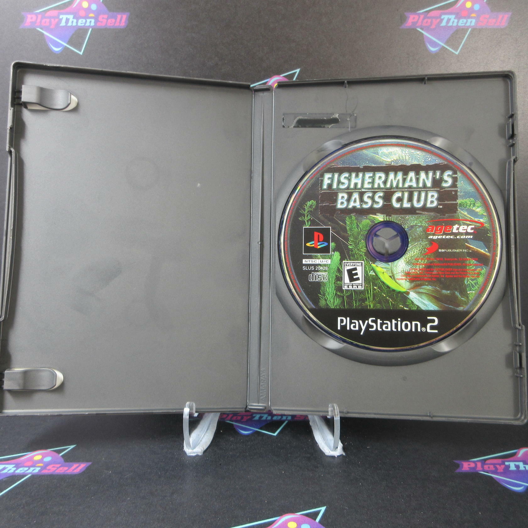 Fisherman's Bass Club + Reg Card PS2 PlayStation 2 AD/NM - Very Good