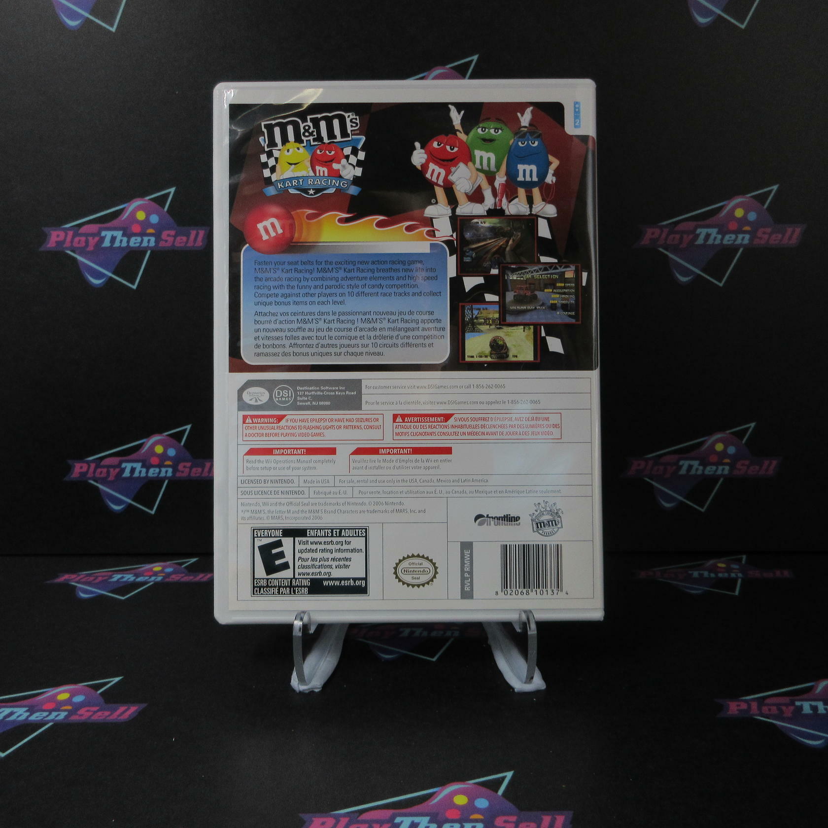 M&Ms Kart Racing - Nintendo Wii - Very Good