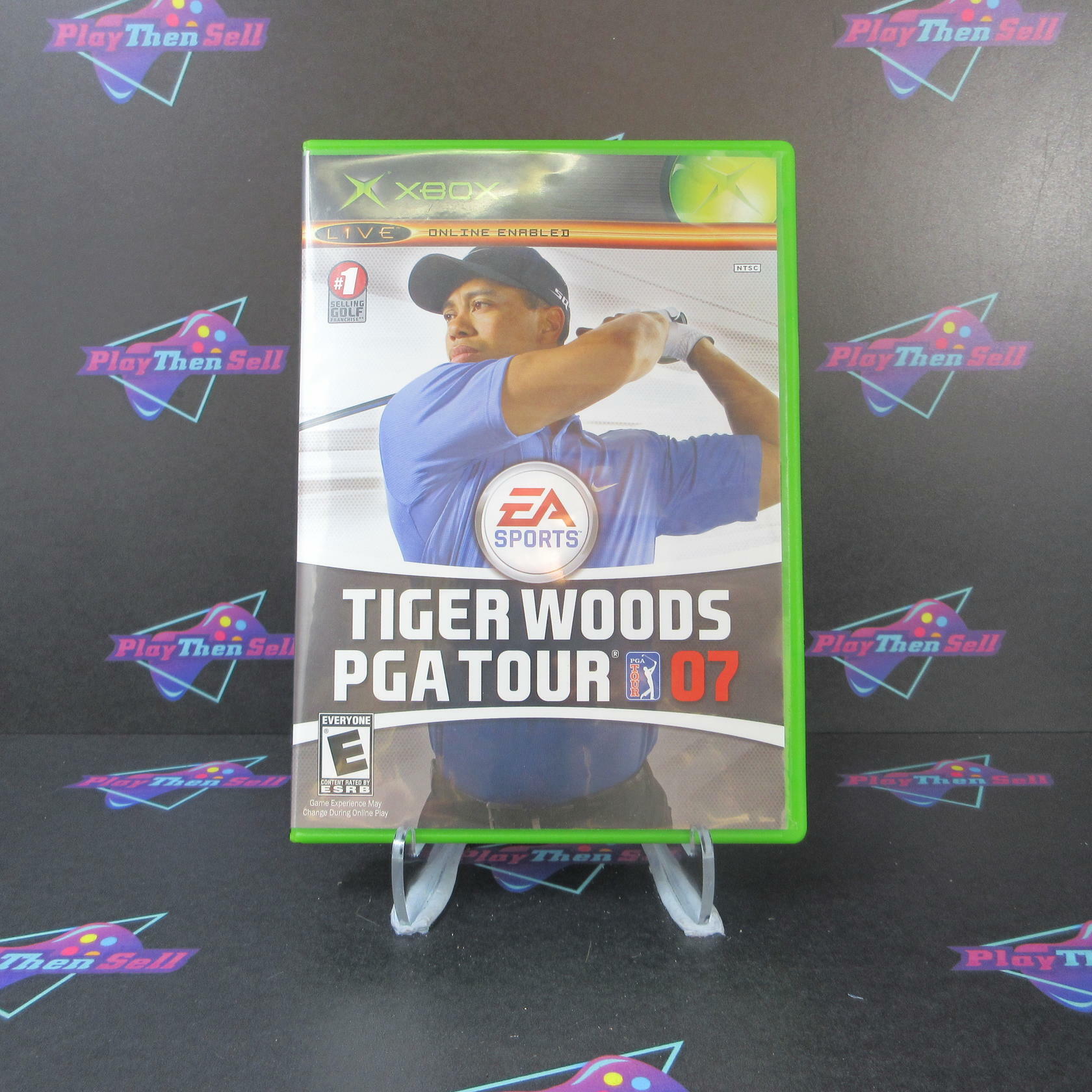 Tiger Woods PGA Tour 07 Xbox AD Complete CIB - Very Good
