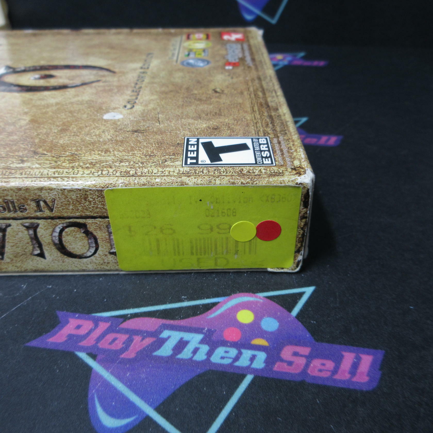 The Elder Scrolls IV Oblivion Collector's Edition +Map Xbox 360 AD No Coin/Guide - Very Good