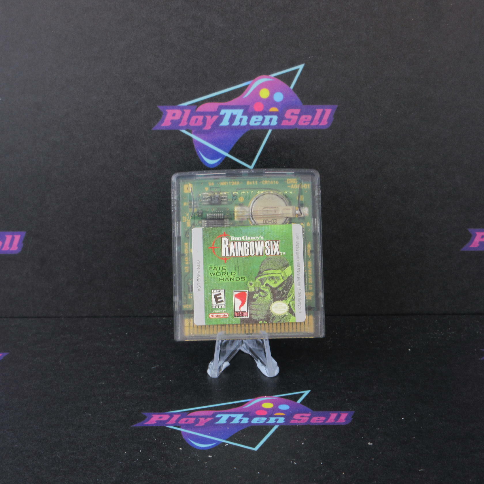 Tom Clancy's Rainbow Six Gameboy Color Cart Only Authentic / Tested - Very Good