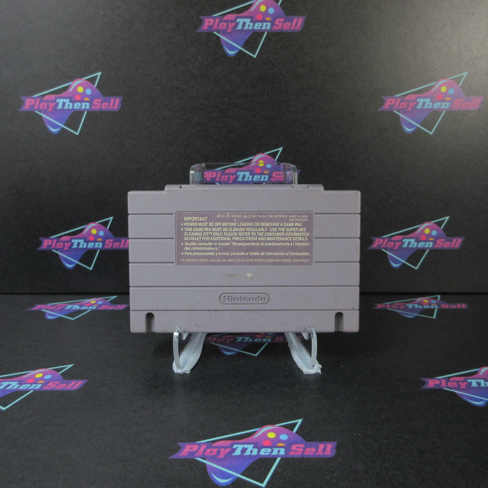 Frank Thomas Big Hurt Baseball Super Nintendo SNES Cartridge Only AD Authentic - Very Good