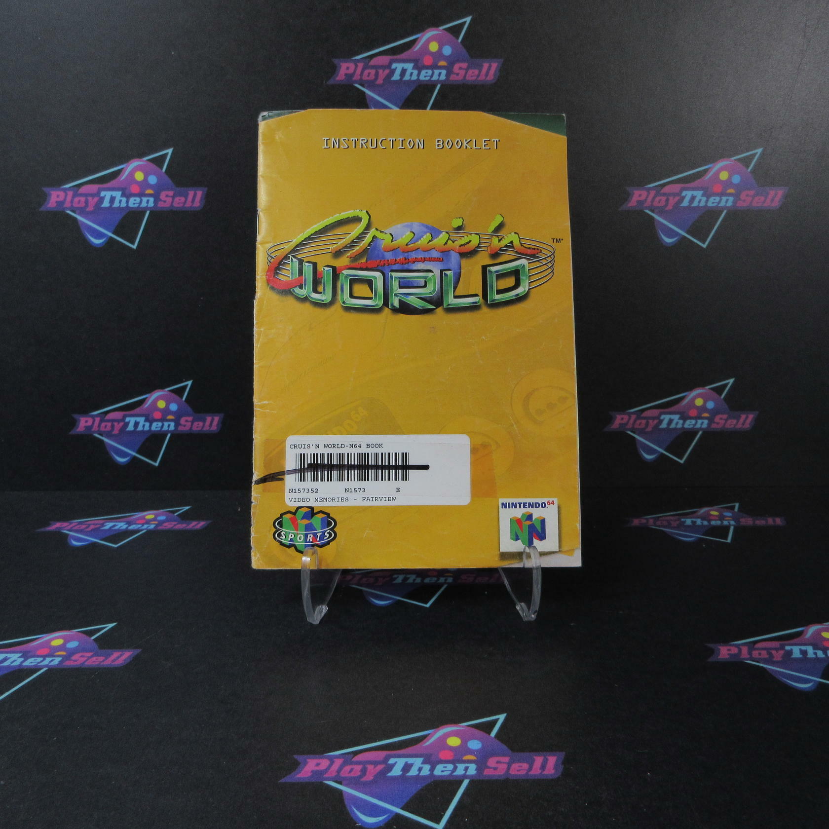 Cruisin USA + Manual Nintendo 64 N64 AD Authentic / Tested - Very Good