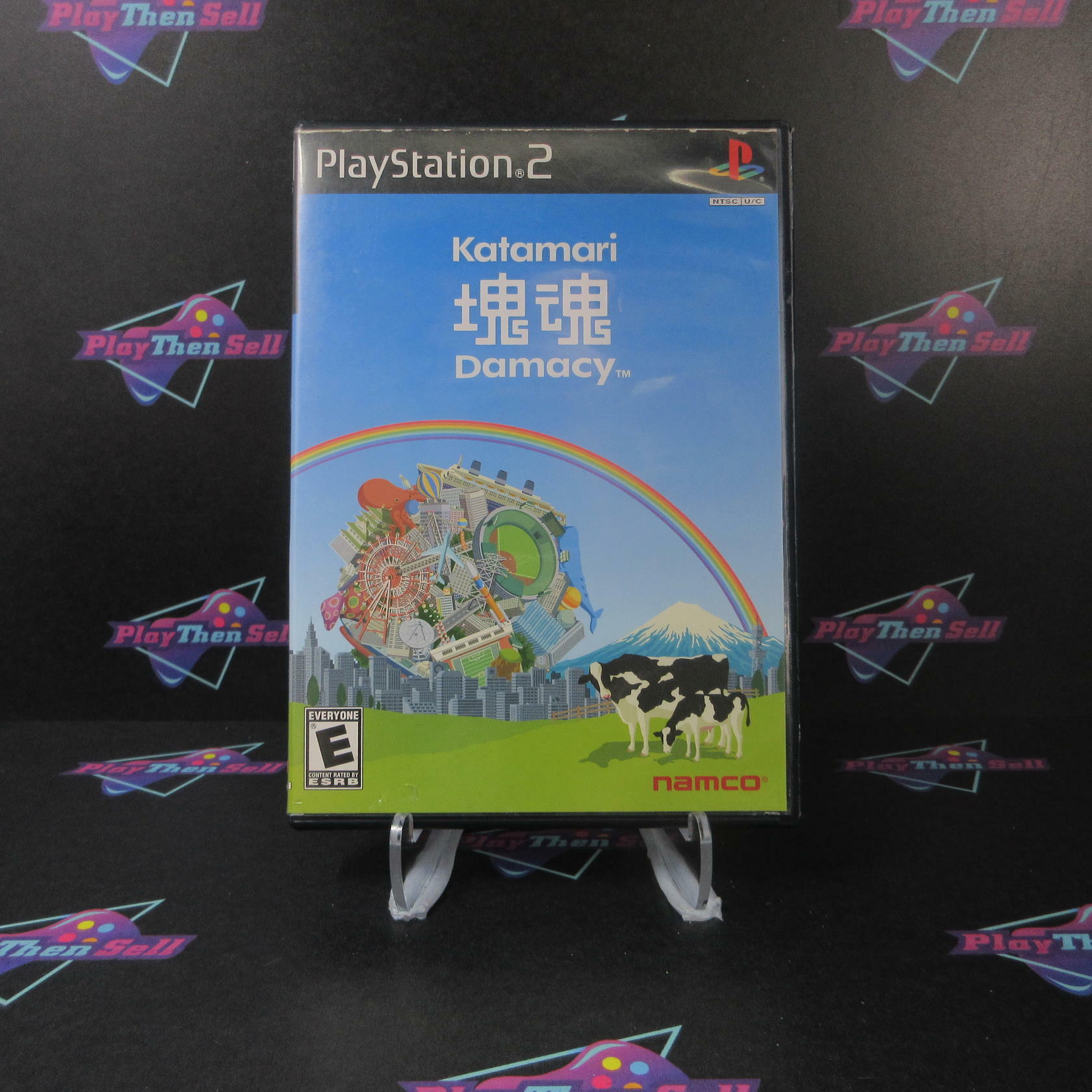 Katamari Damacy PS2 PlayStation 2 AD Complete CIB - Very Good