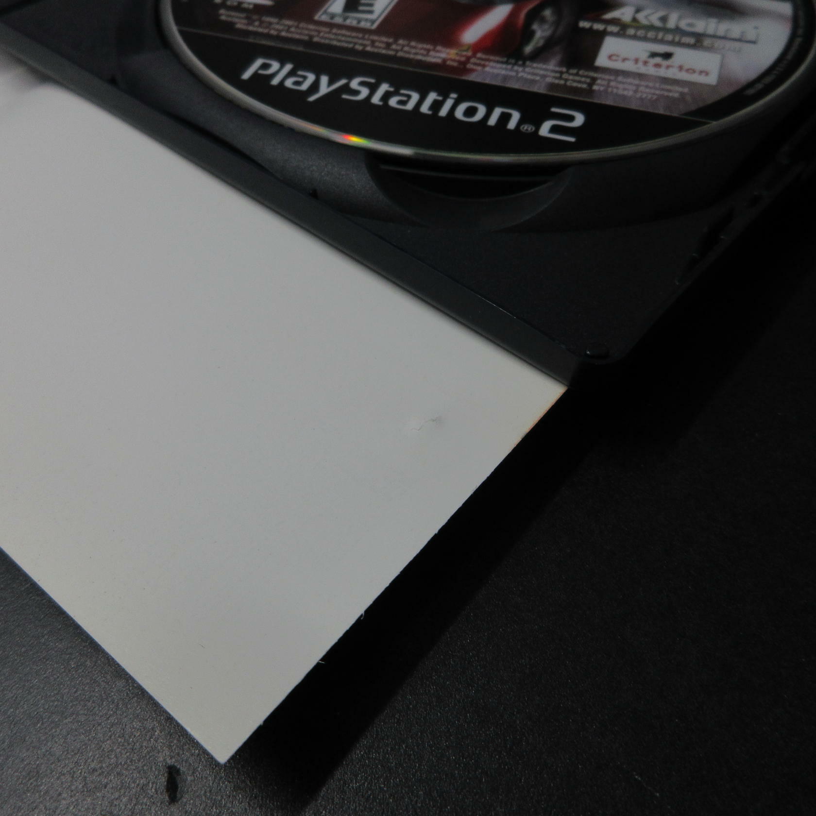 Burnout + Reg Card PS2 PlayStation 2 AD Complete CIB - Very Good