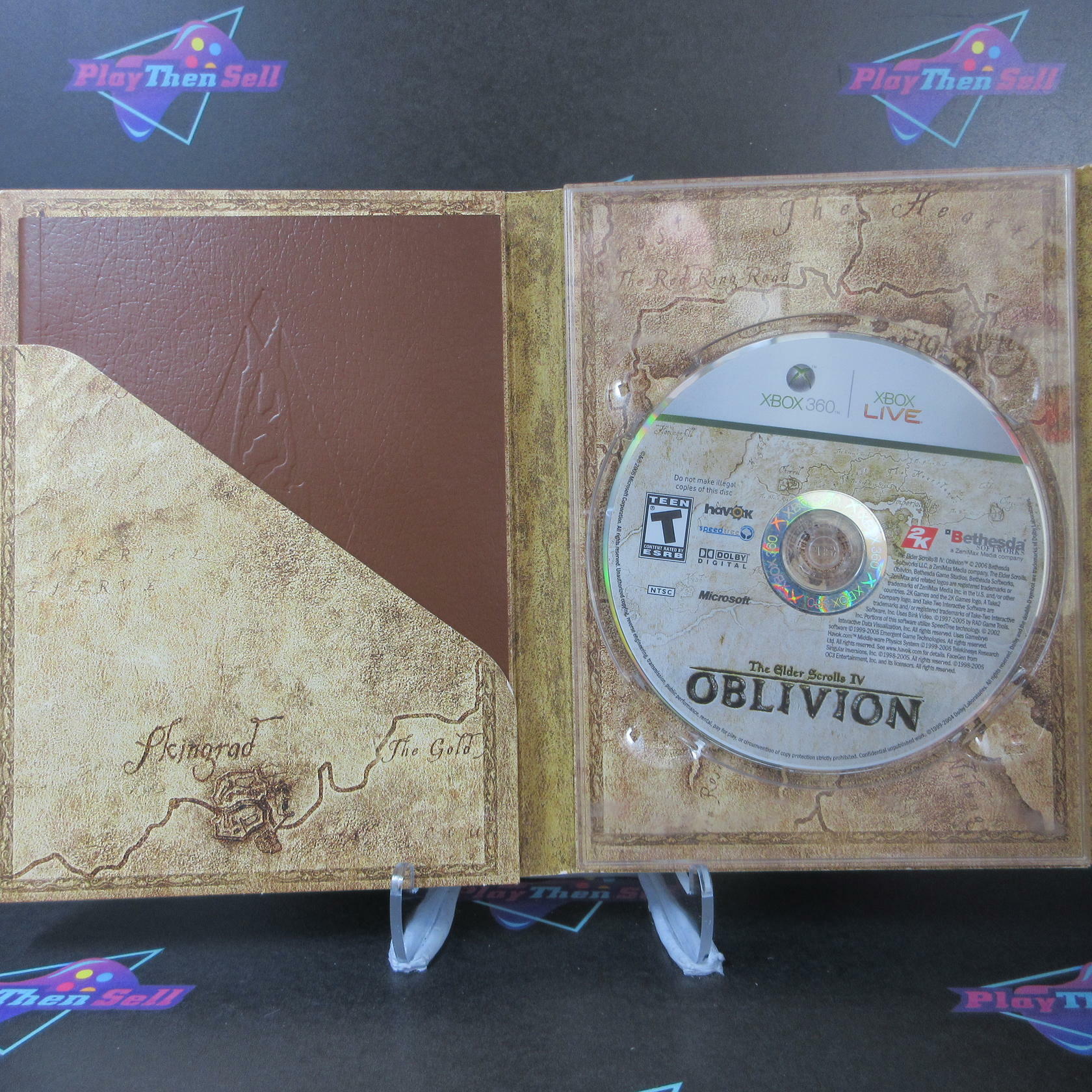 The Elder Scrolls IV: Oblivion Collector's Edition - Xbox 360 AD - No Coin - Very Good