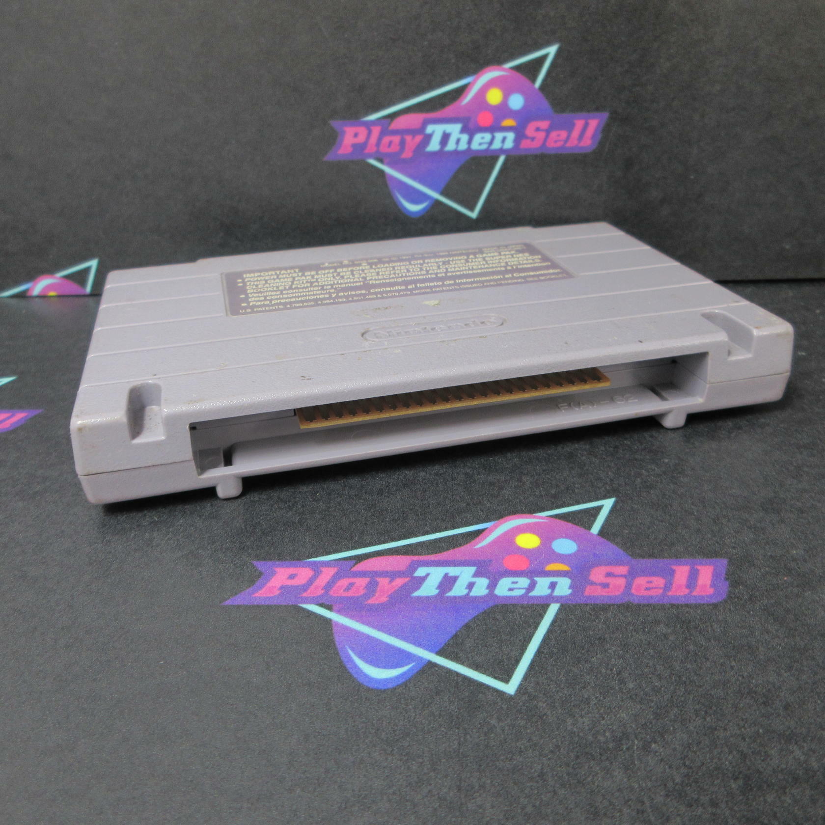 Frank Thomas Big Hurt Baseball Super Nintendo SNES Cartridge Only AD Authentic - Very Good