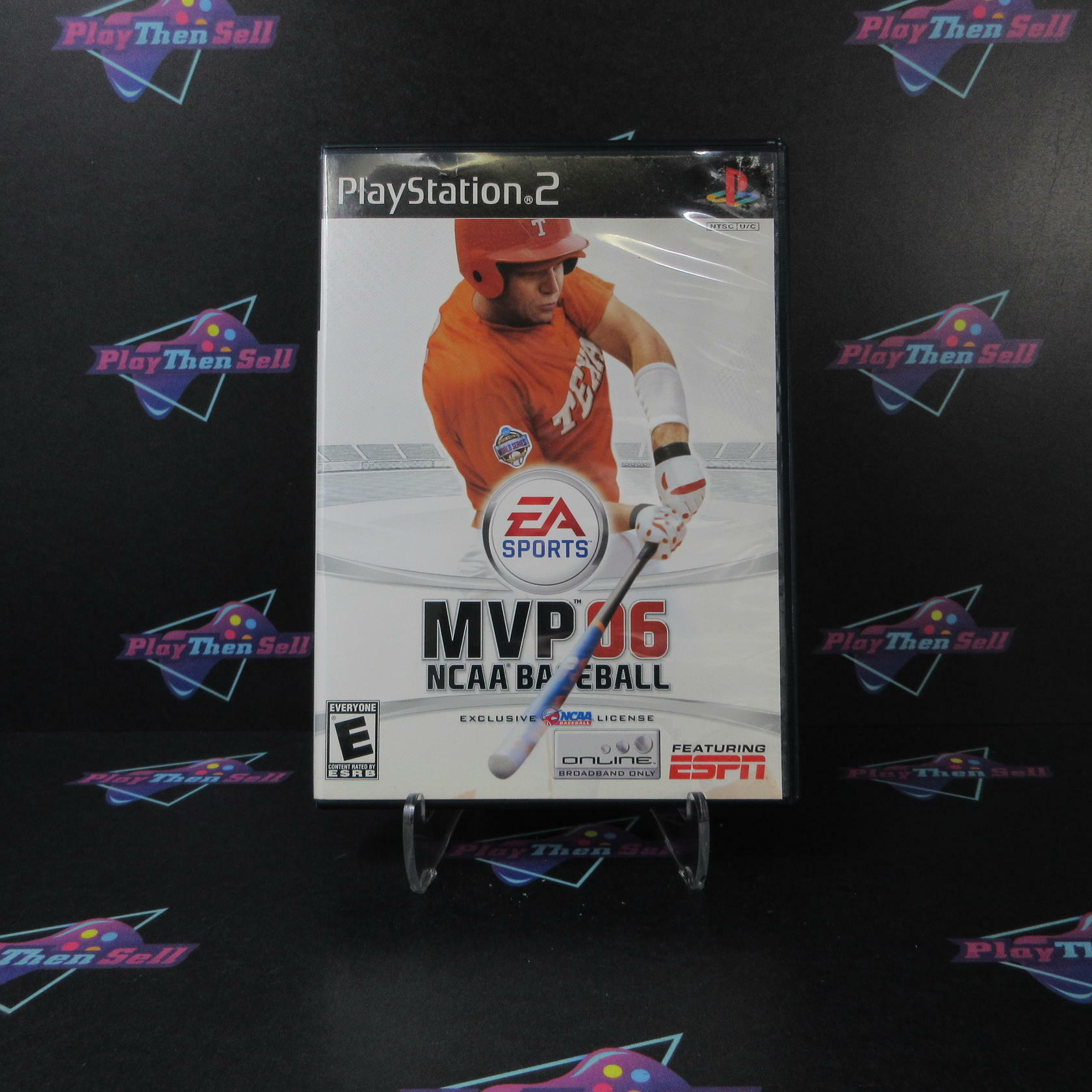 MVP NCAA Baseball 06 PS2 PlayStation 2 AD Complete CIB - Very Good