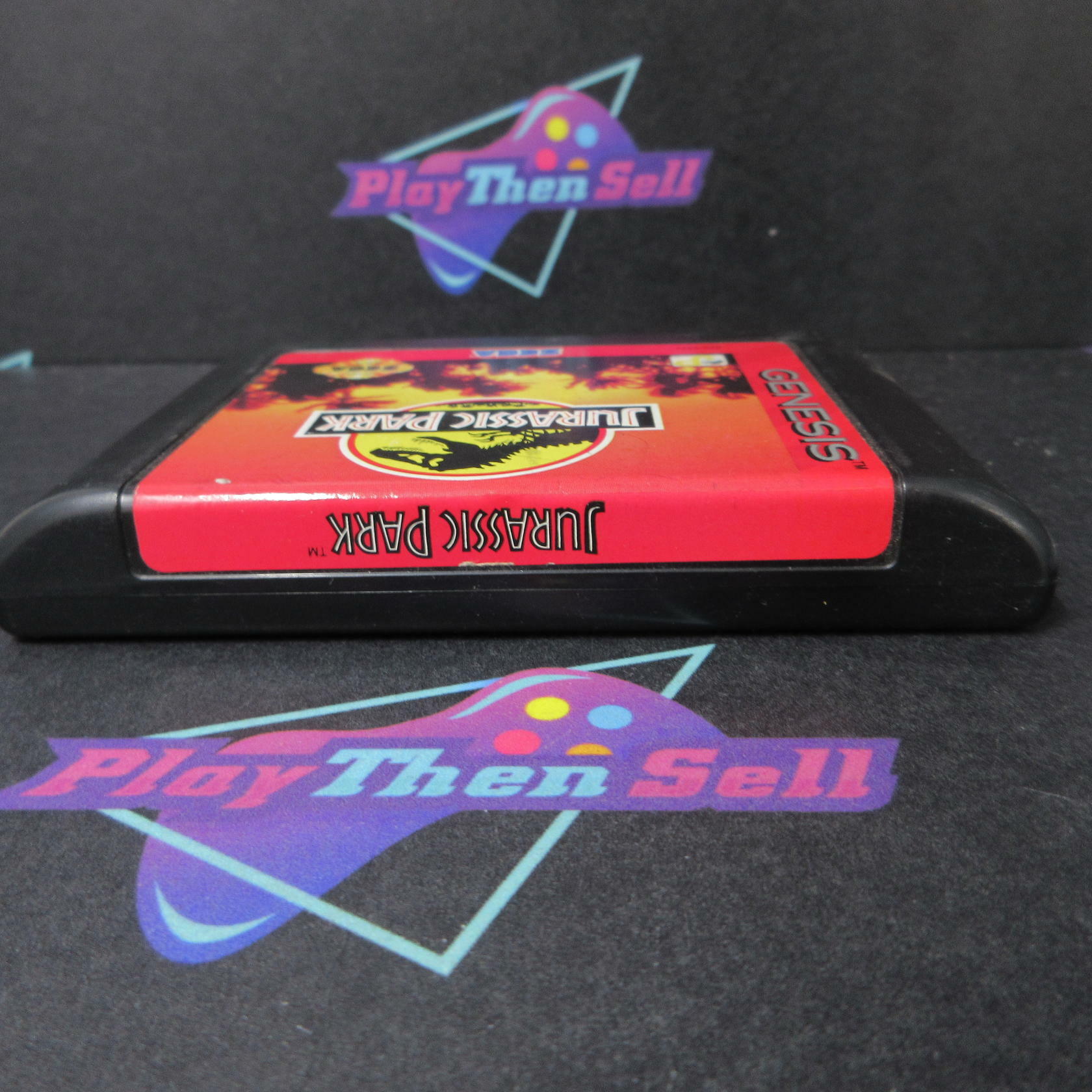 Jurassic Park Sega Genesis Boxed AD/NM Authentic / Tested - Very Good