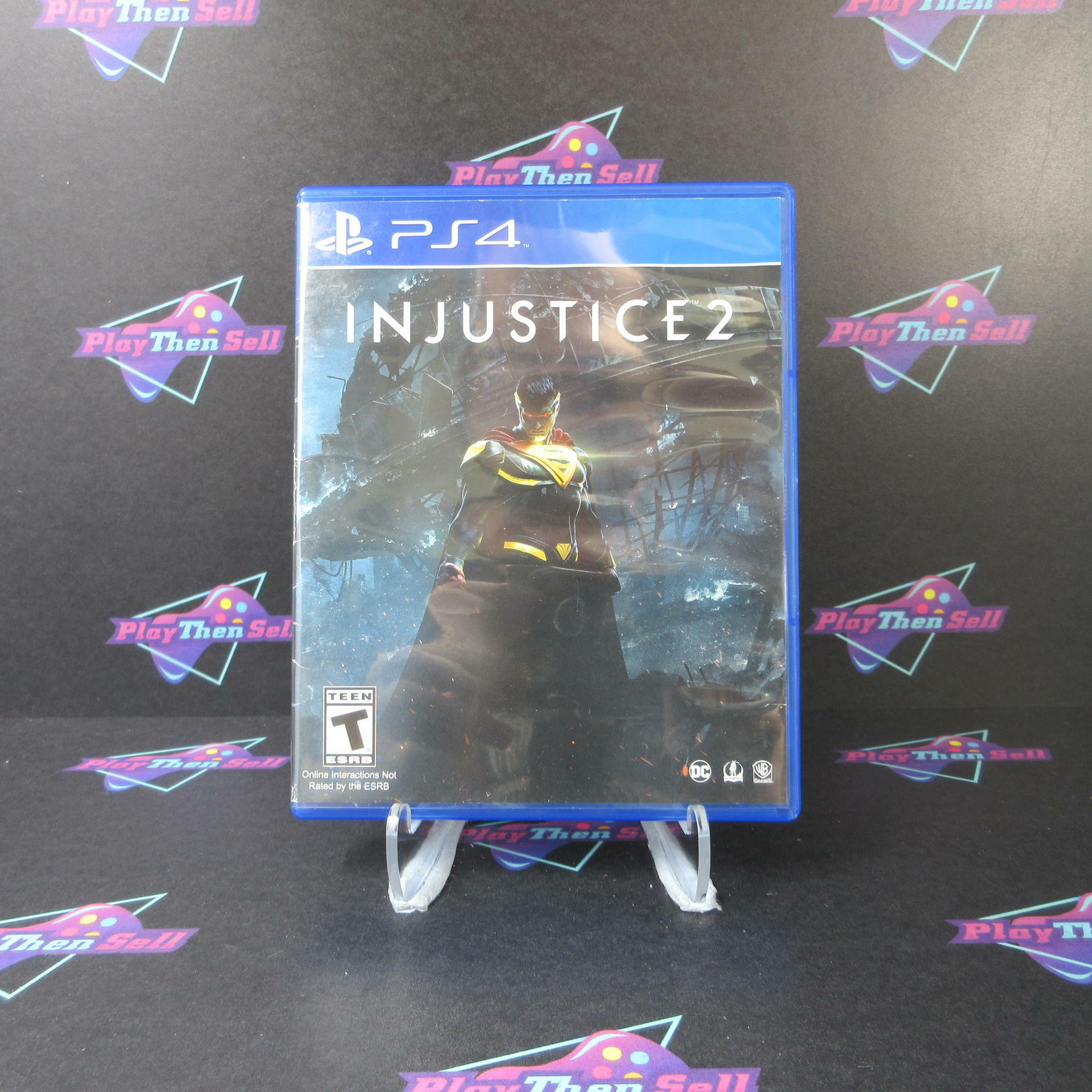 Injustice 2 PS4 PlayStation 4 AD/DD Complete CIB - Very Good