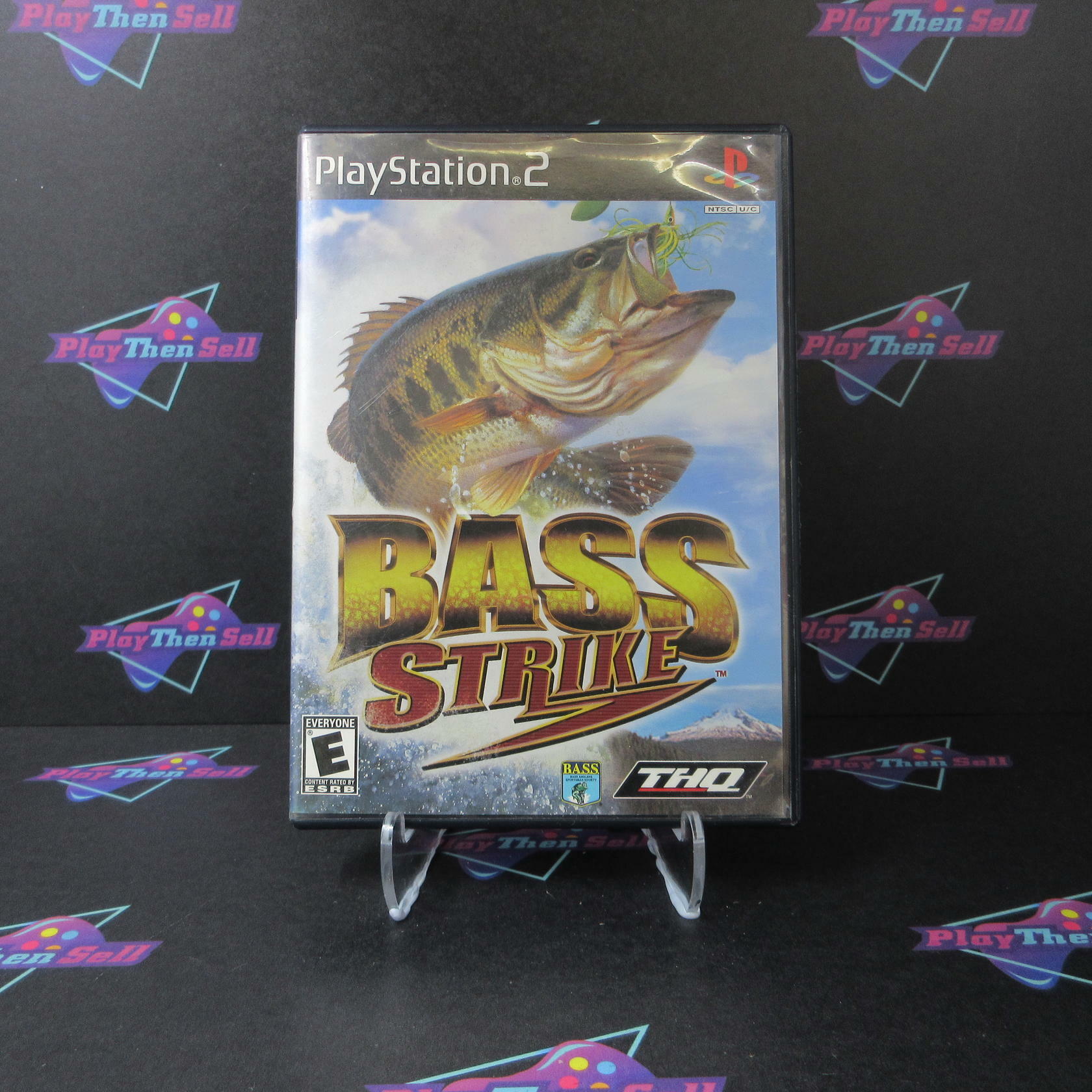 Bass Strike PS2 PlayStation 2 AD Complete CIB - Very Good