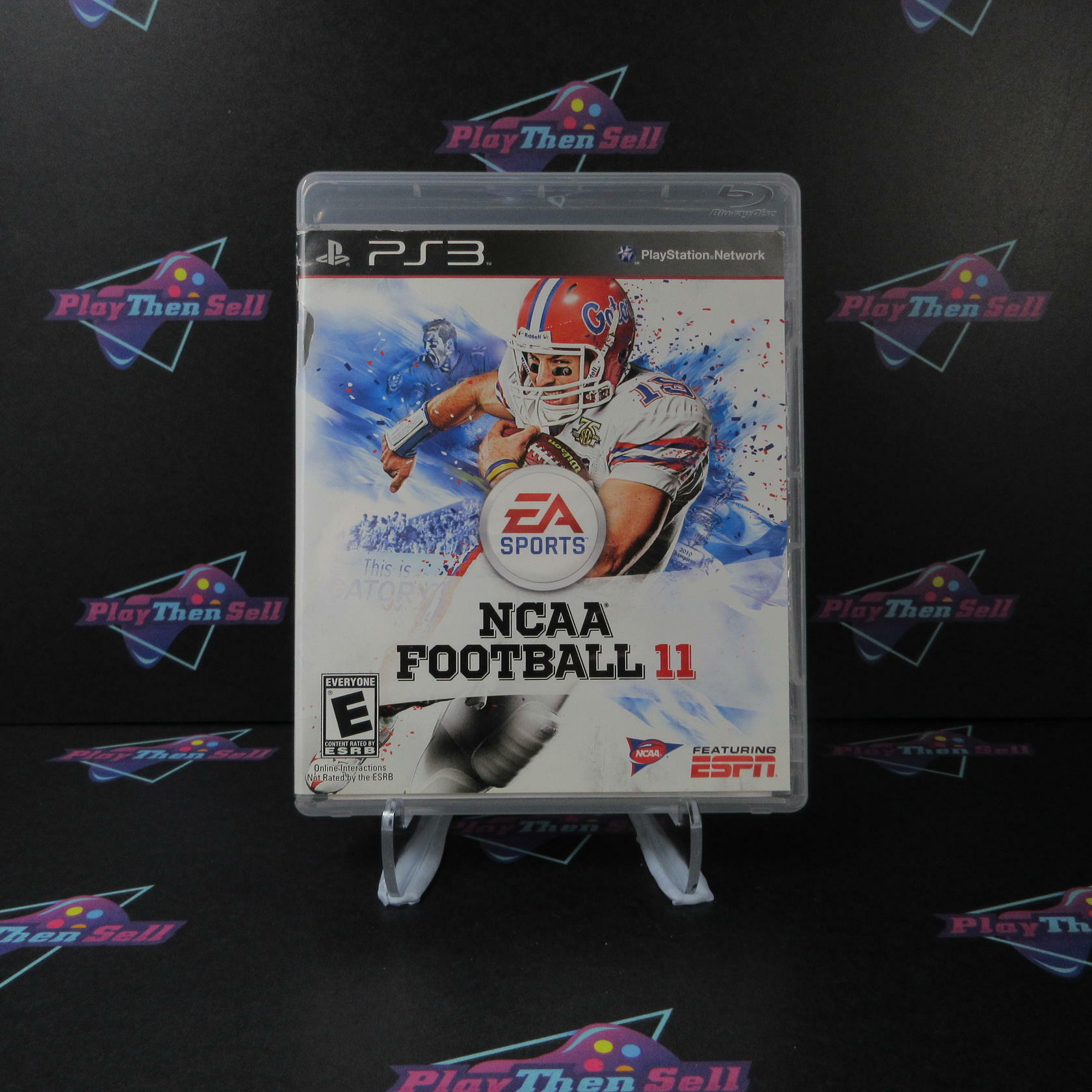 NCAA Football 11 PS3 Playstation 3 AD Complete CIB - Very Good