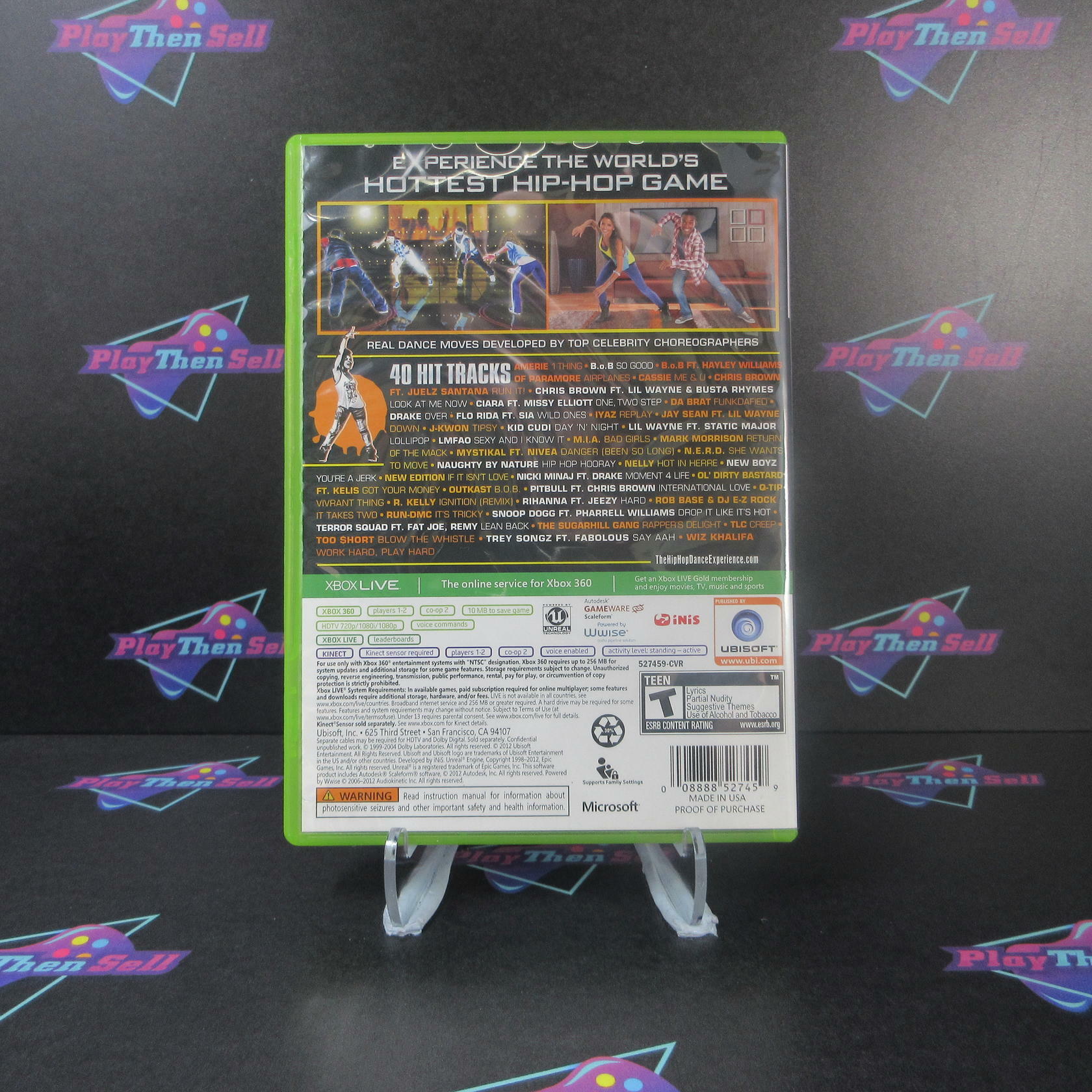 The Hip Hop Dance Experience Xbox 360 - Like New
